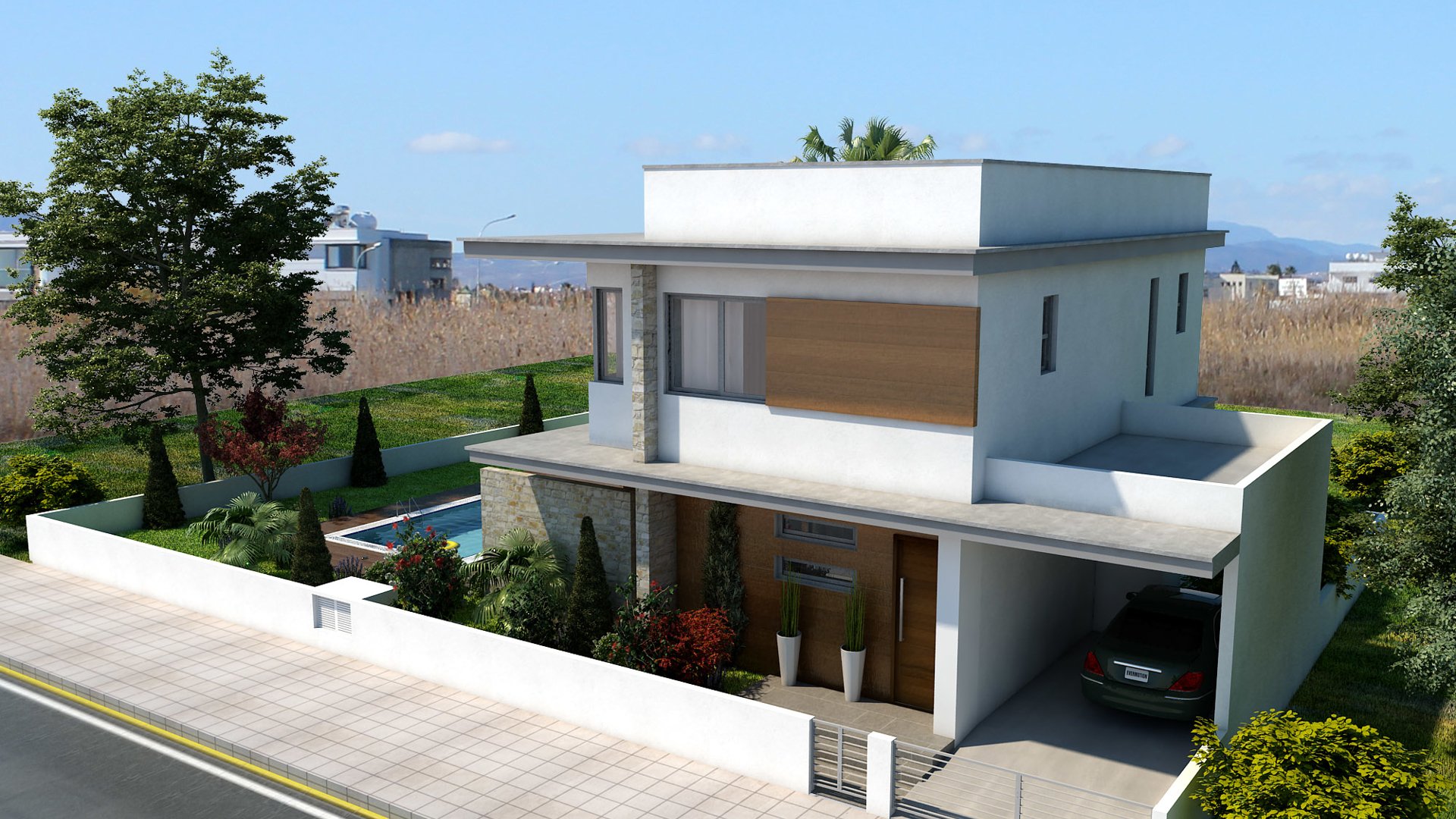 3 chambres Villa à Larnaca, Larnaka, Chypre No. 26656