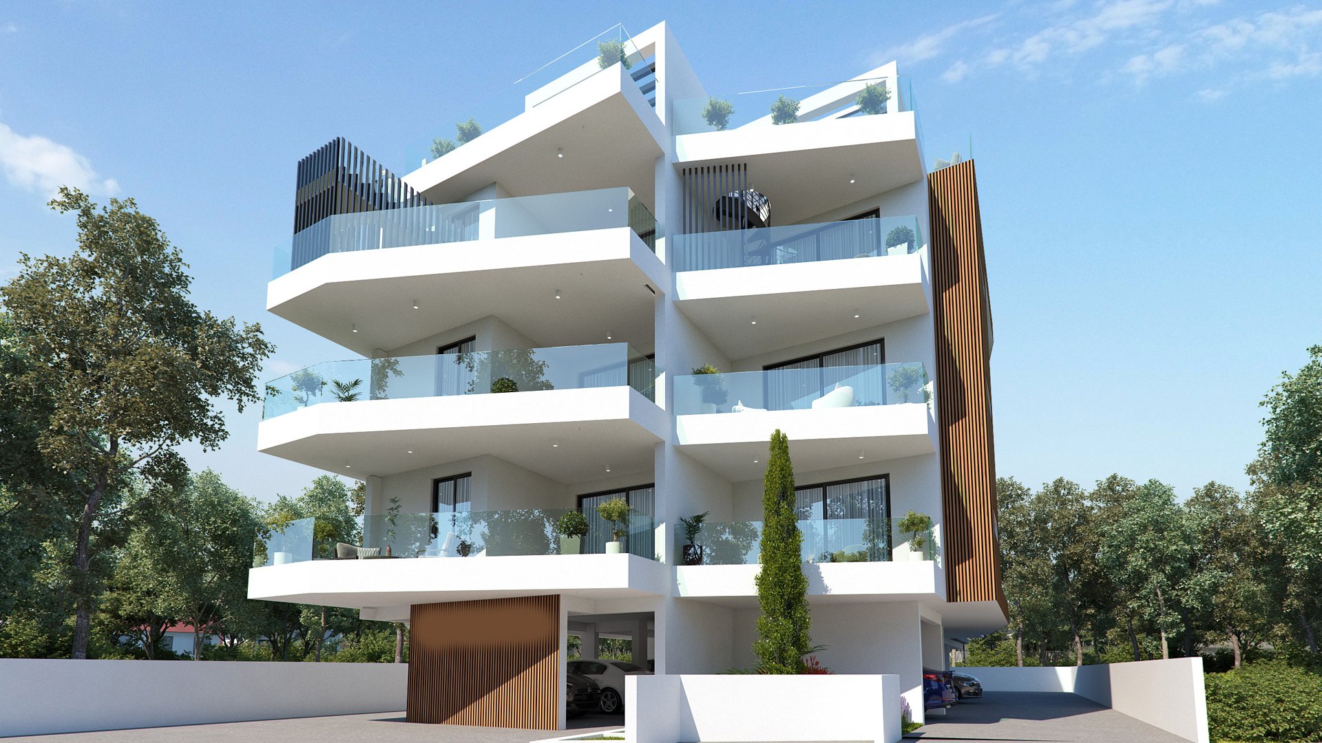 2 bedrooms Penthouse in Aradippou, Larnaka, Cyprus No. 26652