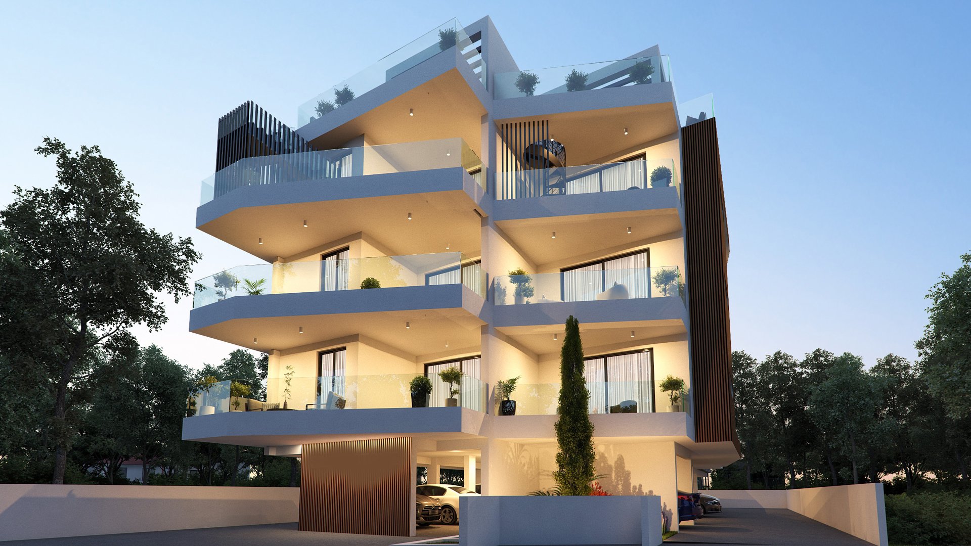 2 bedrooms Penthouse in Aradippou, Larnaka, Cyprus No. 26652