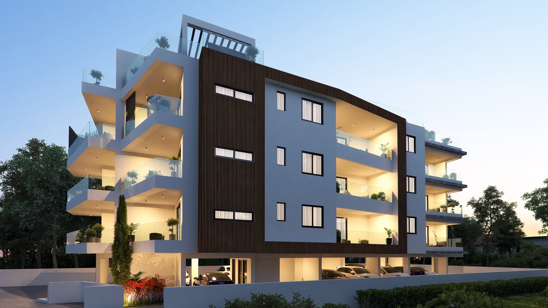 2 bedrooms Penthouse in Aradippou, Larnaka, Cyprus No. 26652