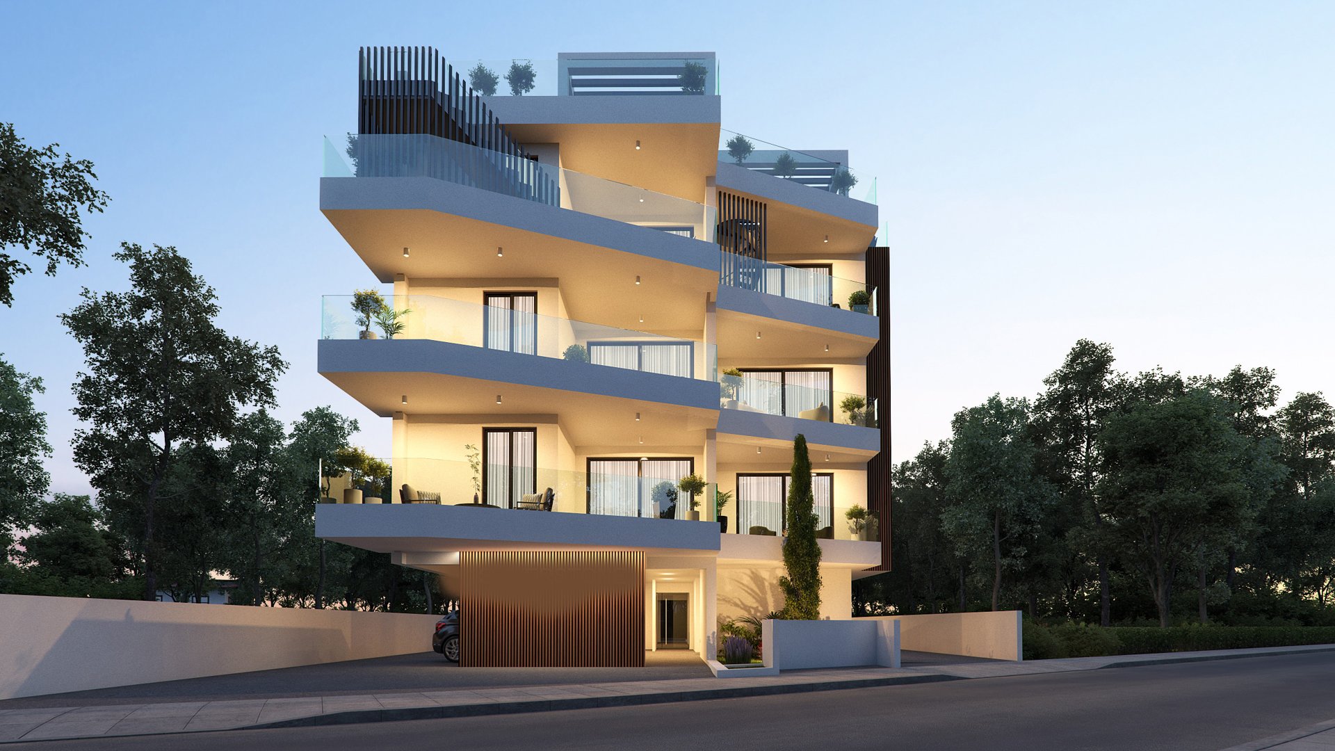 2 bedrooms Penthouse in Aradippou, Larnaka, Cyprus No. 26652