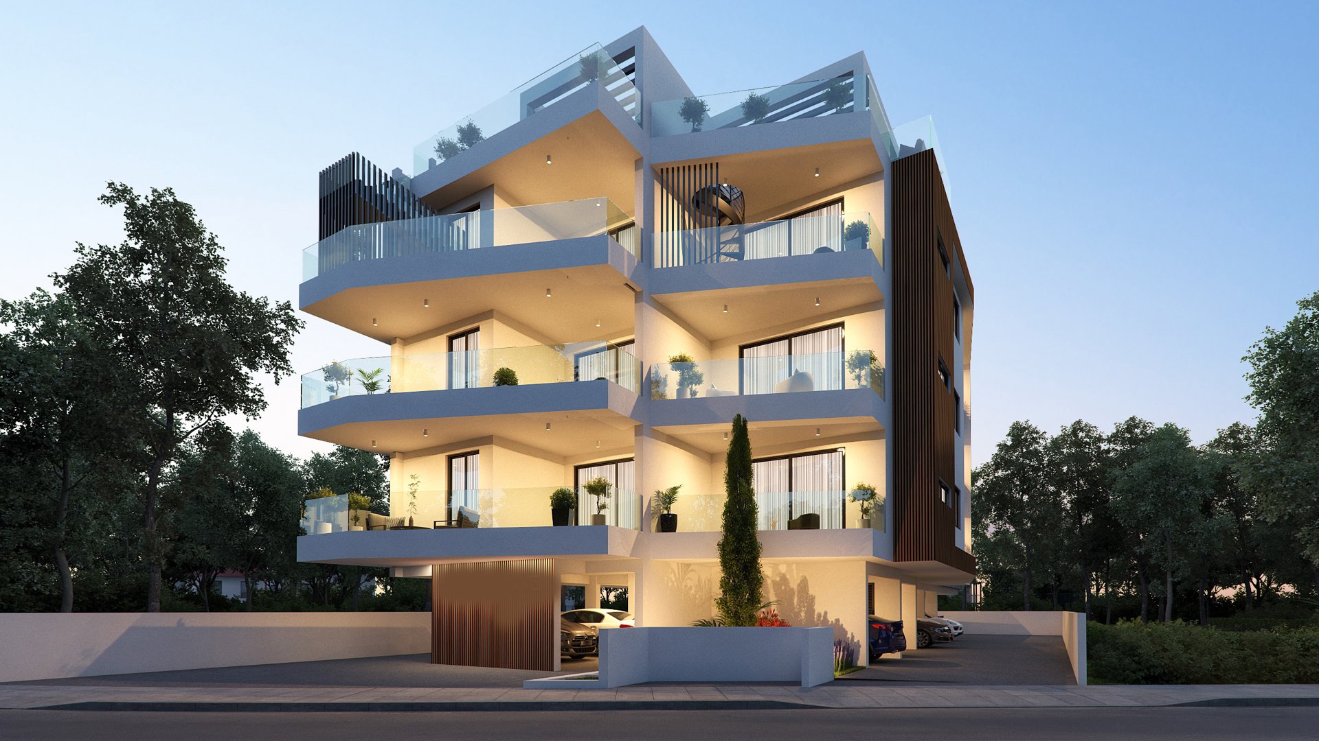 2 bedrooms Penthouse in Aradippou, Larnaka, Cyprus No. 26652