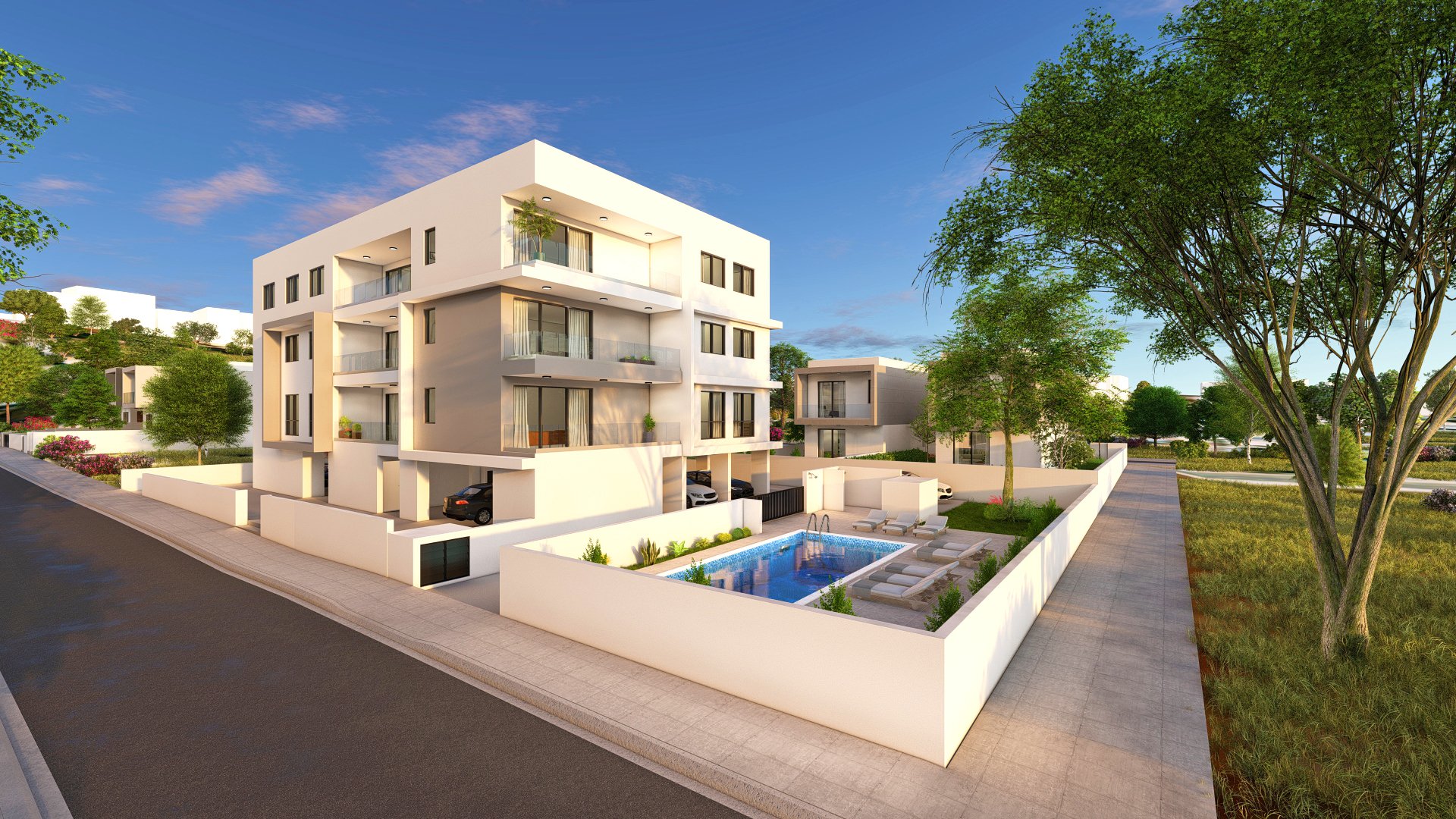 3 chambres Appartement à Paphos, Chypre No. 25452