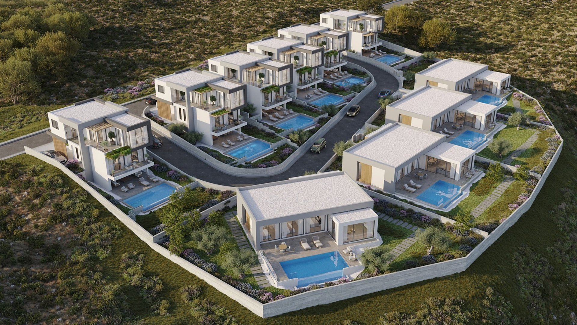 3 chambres Villa à Tala, Paphos, Chypre No. 29977