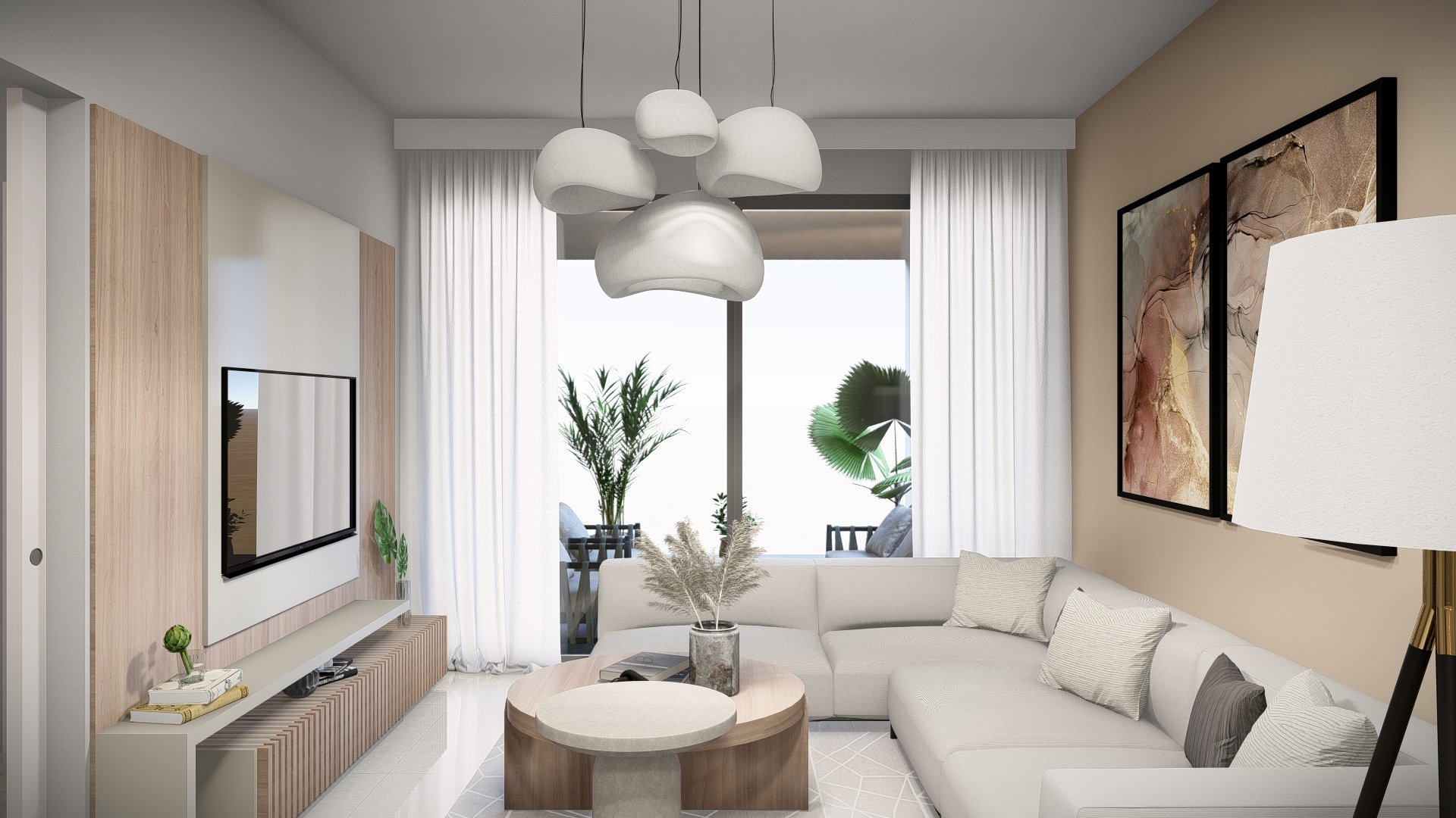 2 chambres Appartement à Geroskípou, Paphos, Chypre No. 29491