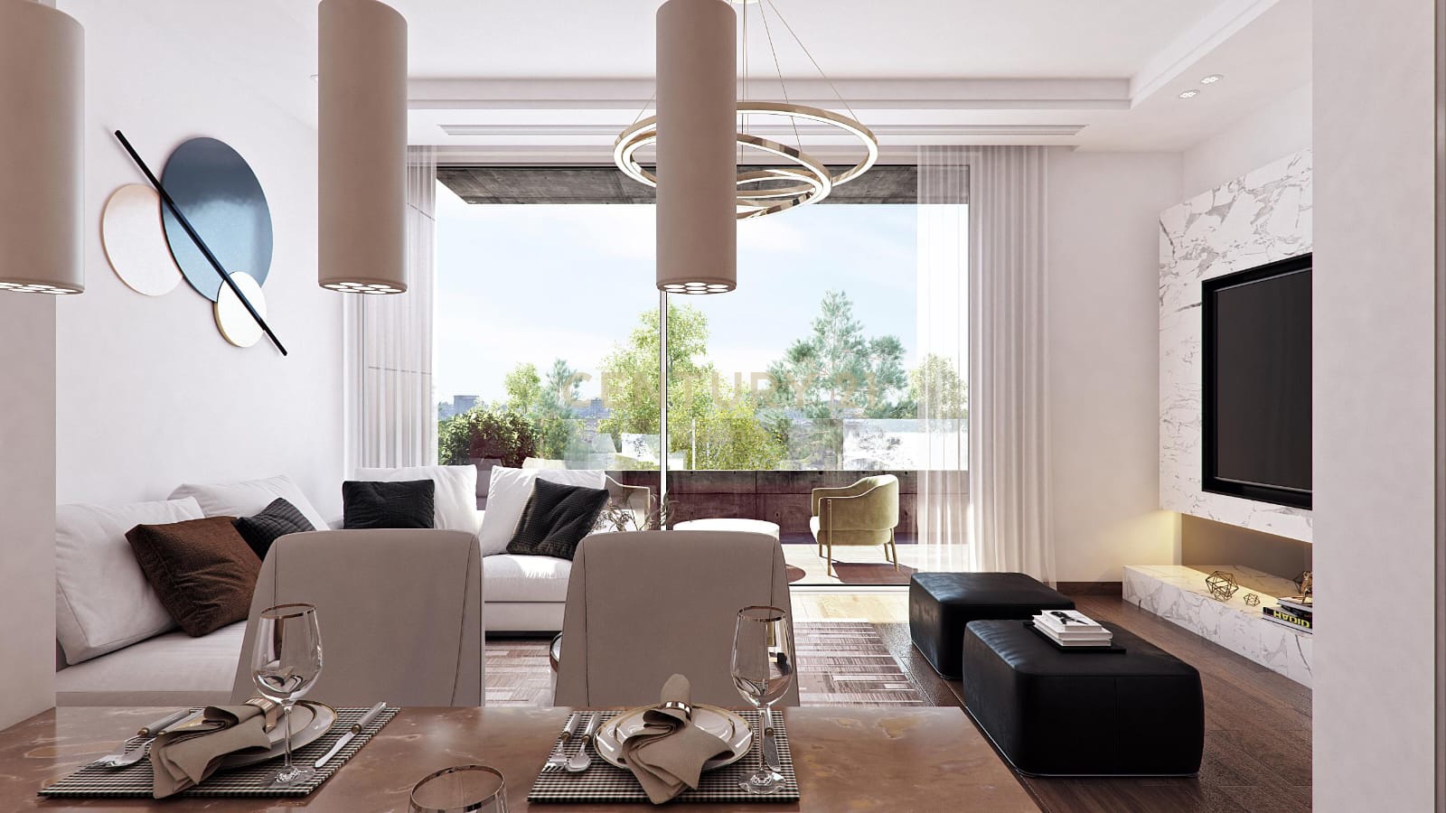 2 chambres Penthouse à Ypsonas, Limassol, Chypre No. 53979