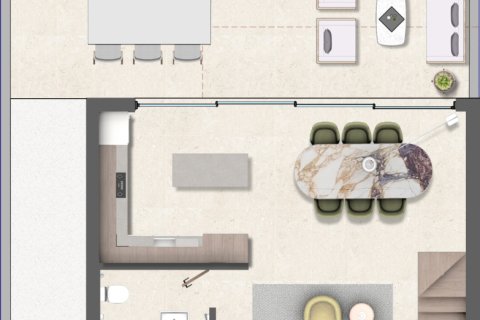 3 bedrooms Townhouse in Pervolia, Larnaka,  No. 40245 4