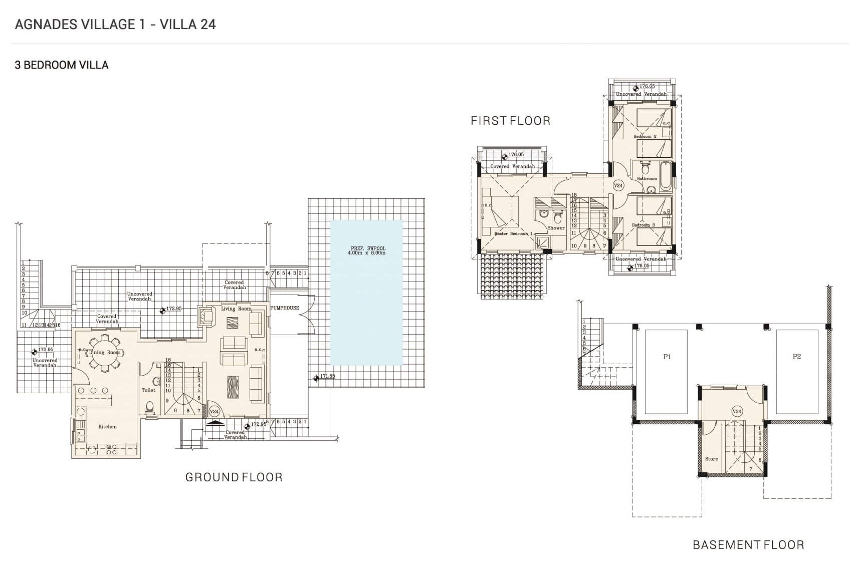3 bedrooms Villa in Agnades Village Polis, Paphos, Cyprus No. 9076