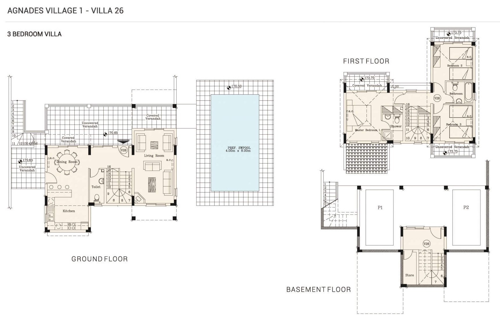 3 bedrooms Villa in Agnades Village Polis, Paphos, Cyprus No. 9080
