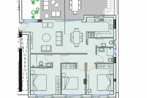 3 bedrooms Penthouse in Larnaca, Larnaka, Cyprus No. 26751