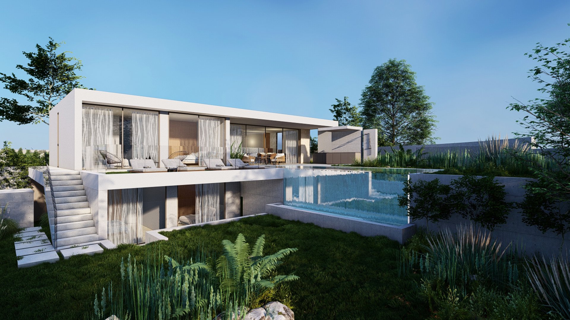 5 chambres Villa à Pegeia, Paphos, Chypre No. 30205