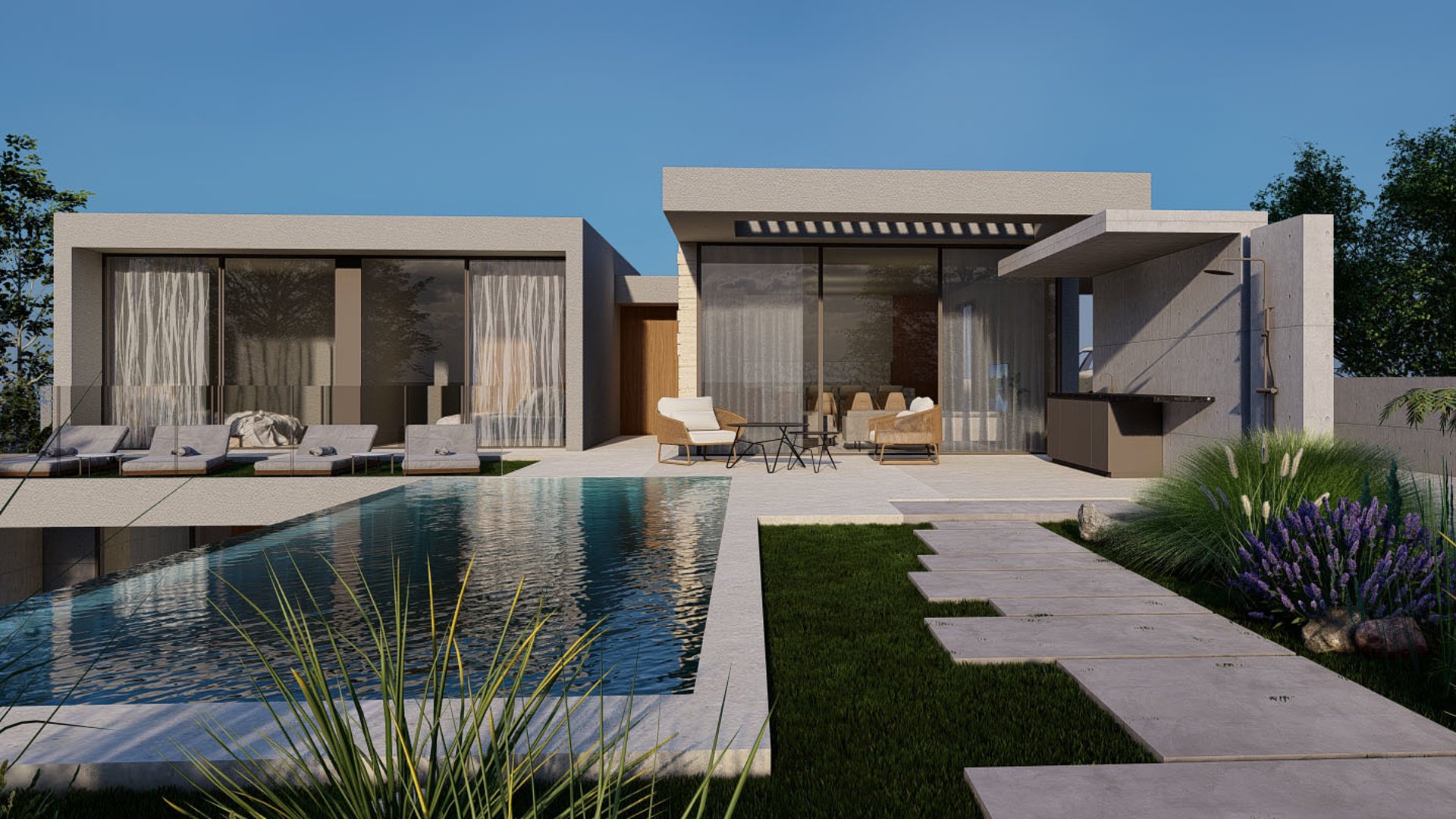 5 chambres Villa à Pegeia, Paphos, Chypre No. 30205
