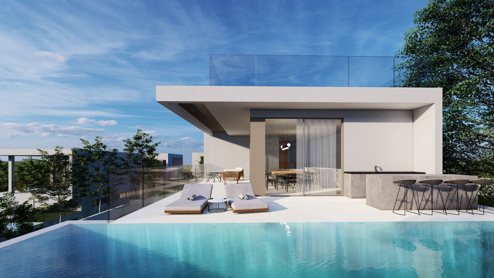 5 chambres Villa à Pegeia, Paphos, Chypre No. 30205