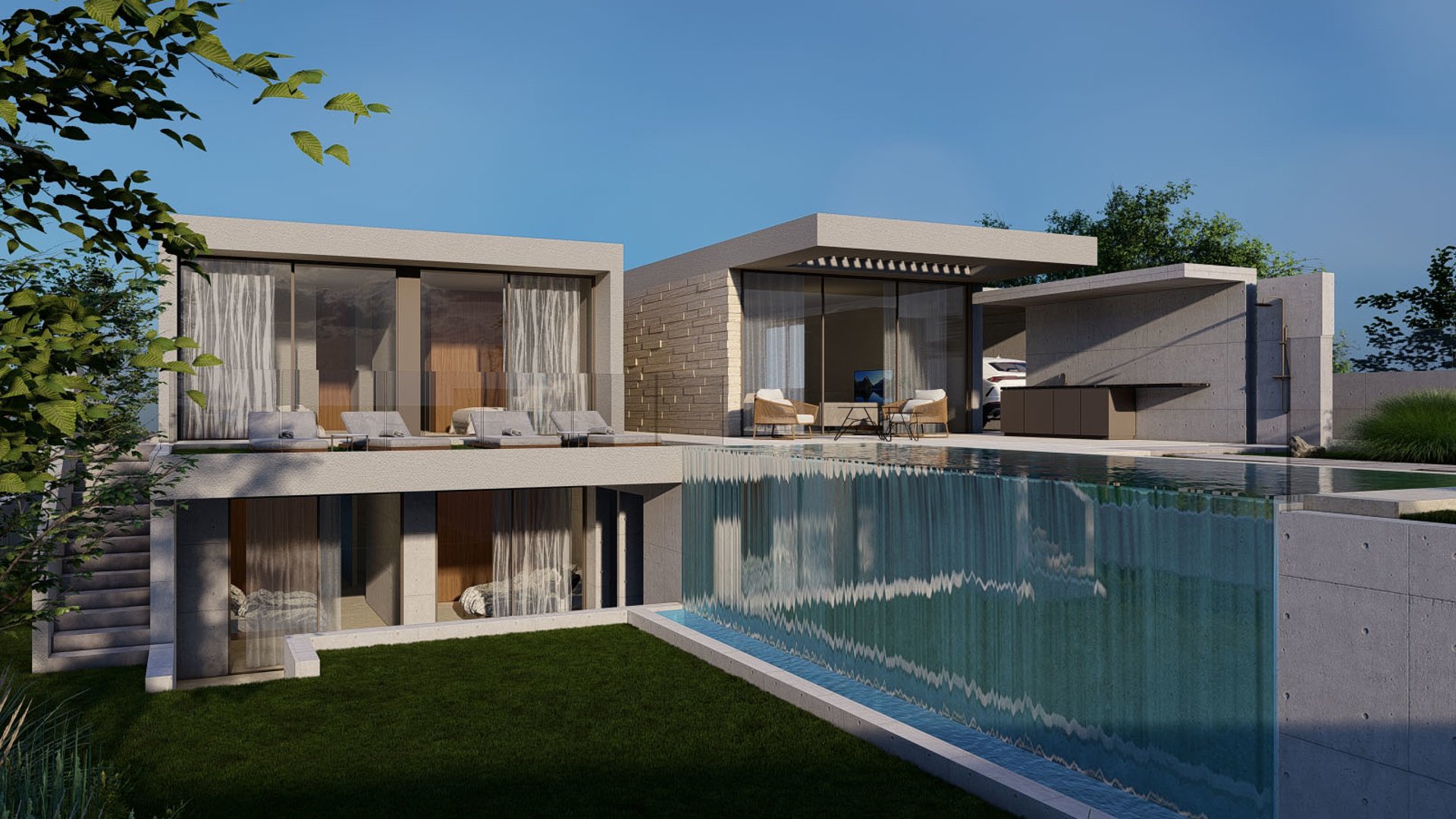 5 chambres Villa à Pegeia, Paphos, Chypre No. 30205