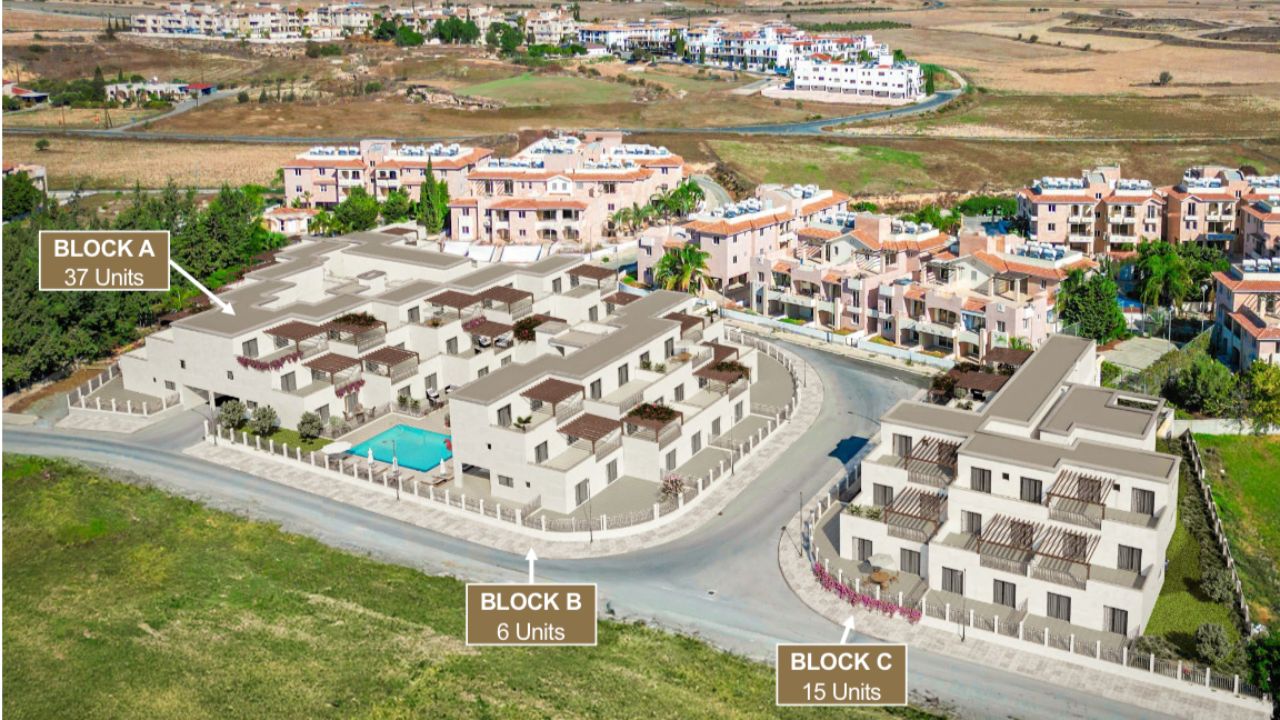 2 bedrooms Apartment in Larnaka, Cyprus No. 35652