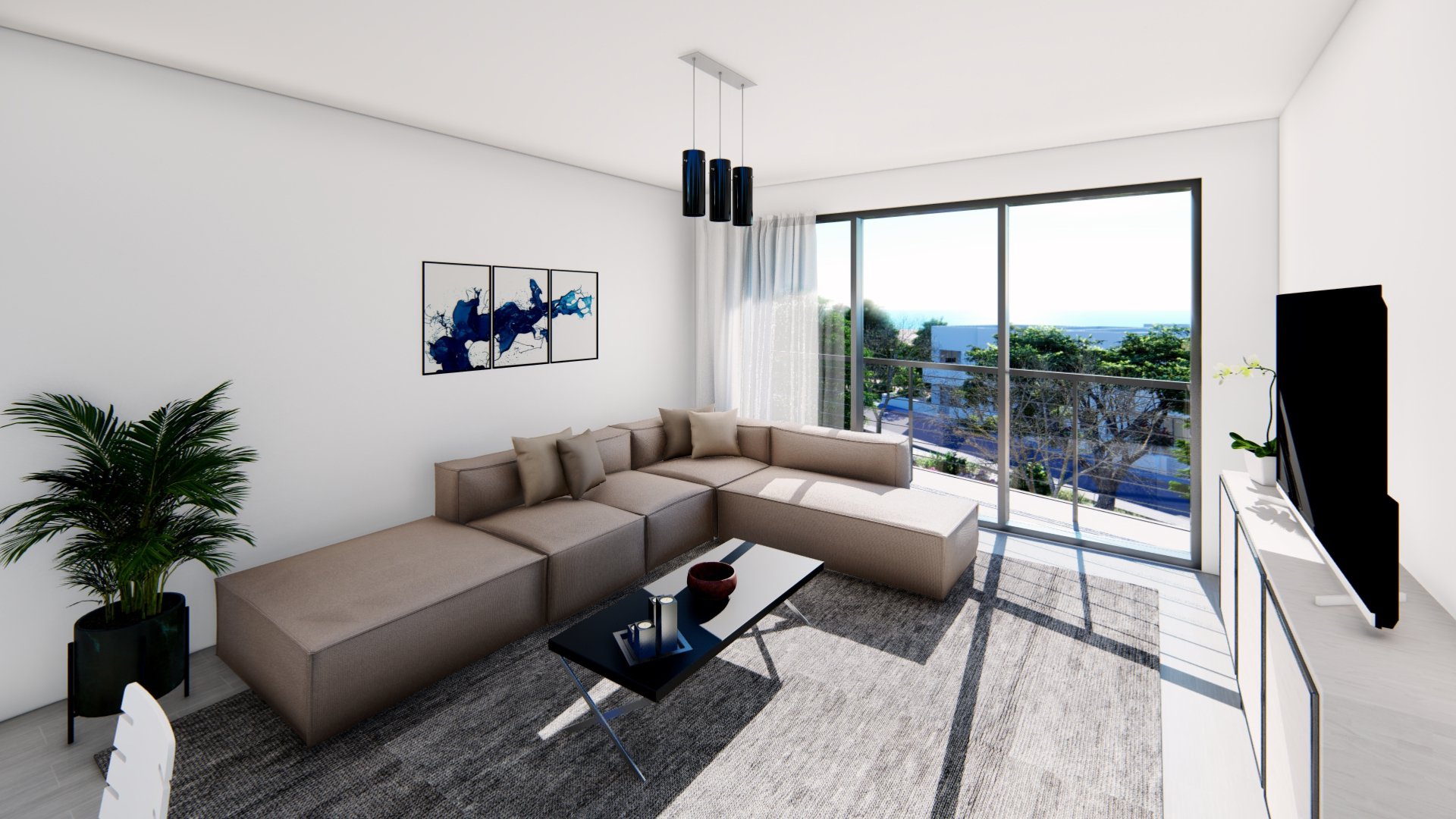 3 chambres Appartement à Paphos, Chypre No. 25447