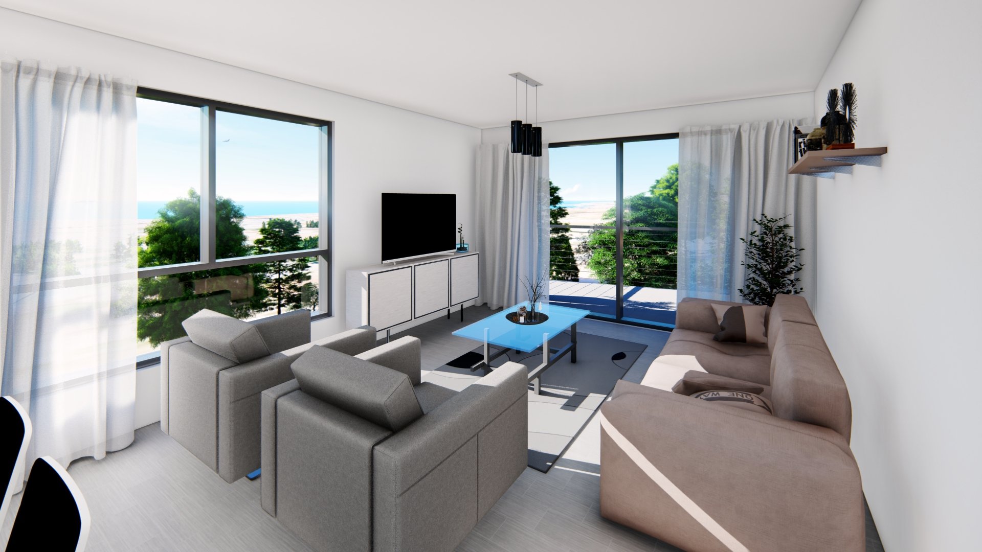 3 chambres Appartement à Paphos, Chypre No. 25447