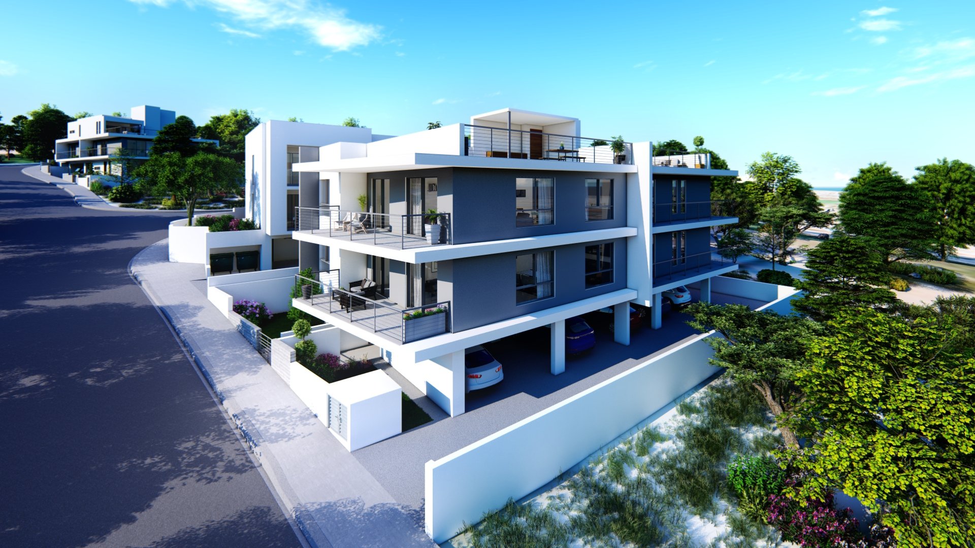 3 chambres Appartement à Paphos, Chypre No. 25447