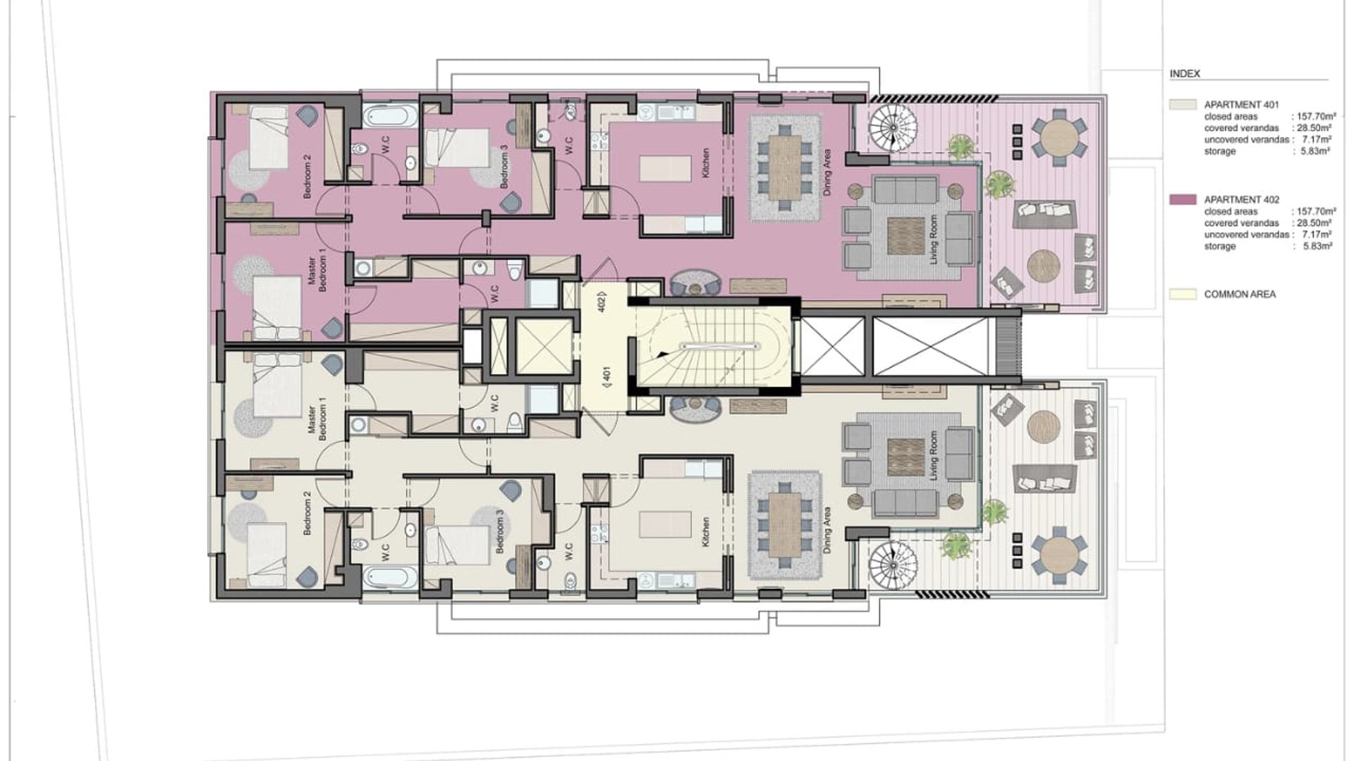 3 bedrooms Penthouse in Neapolis, Limassol, Cyprus No. 26836