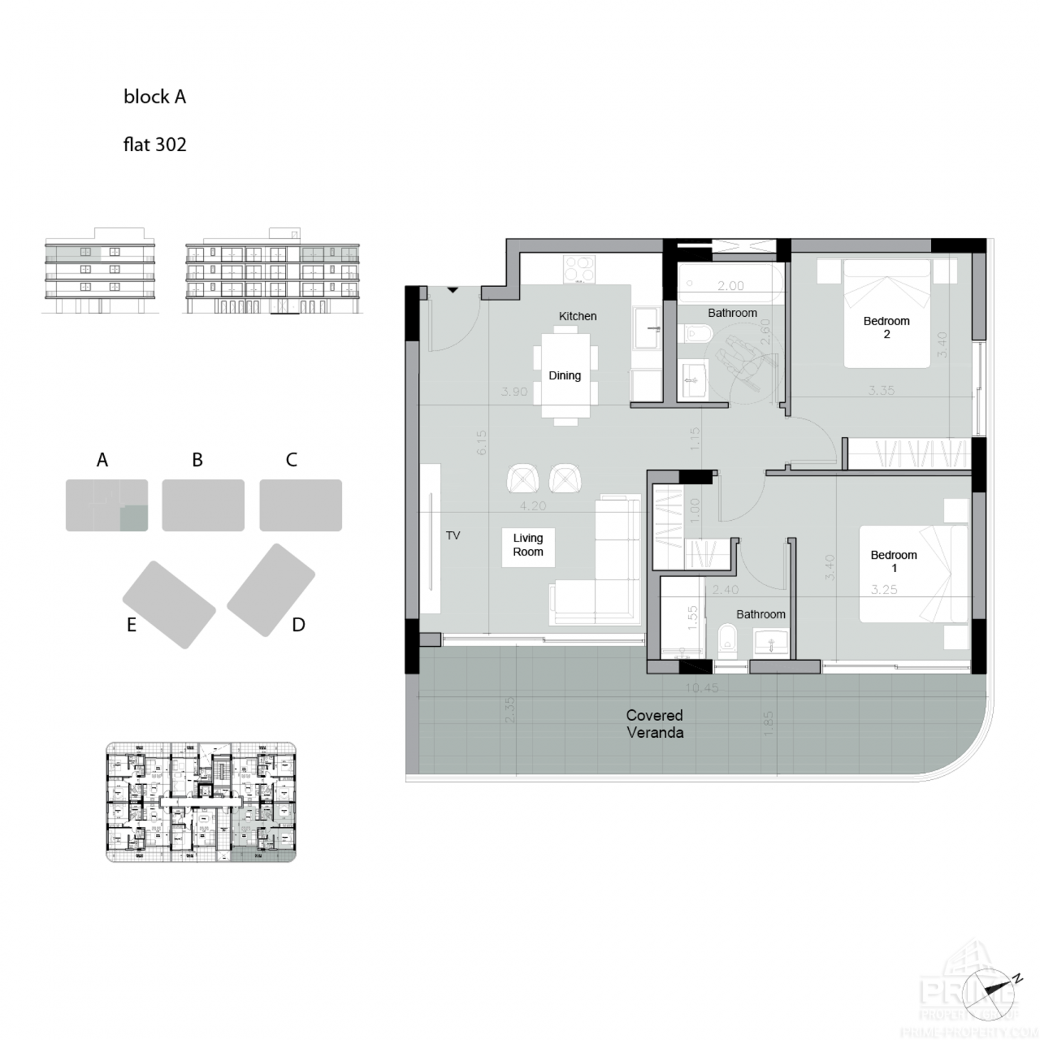 1 chambre Appartement à Asomatos, Limassol, Chypre No. 27368