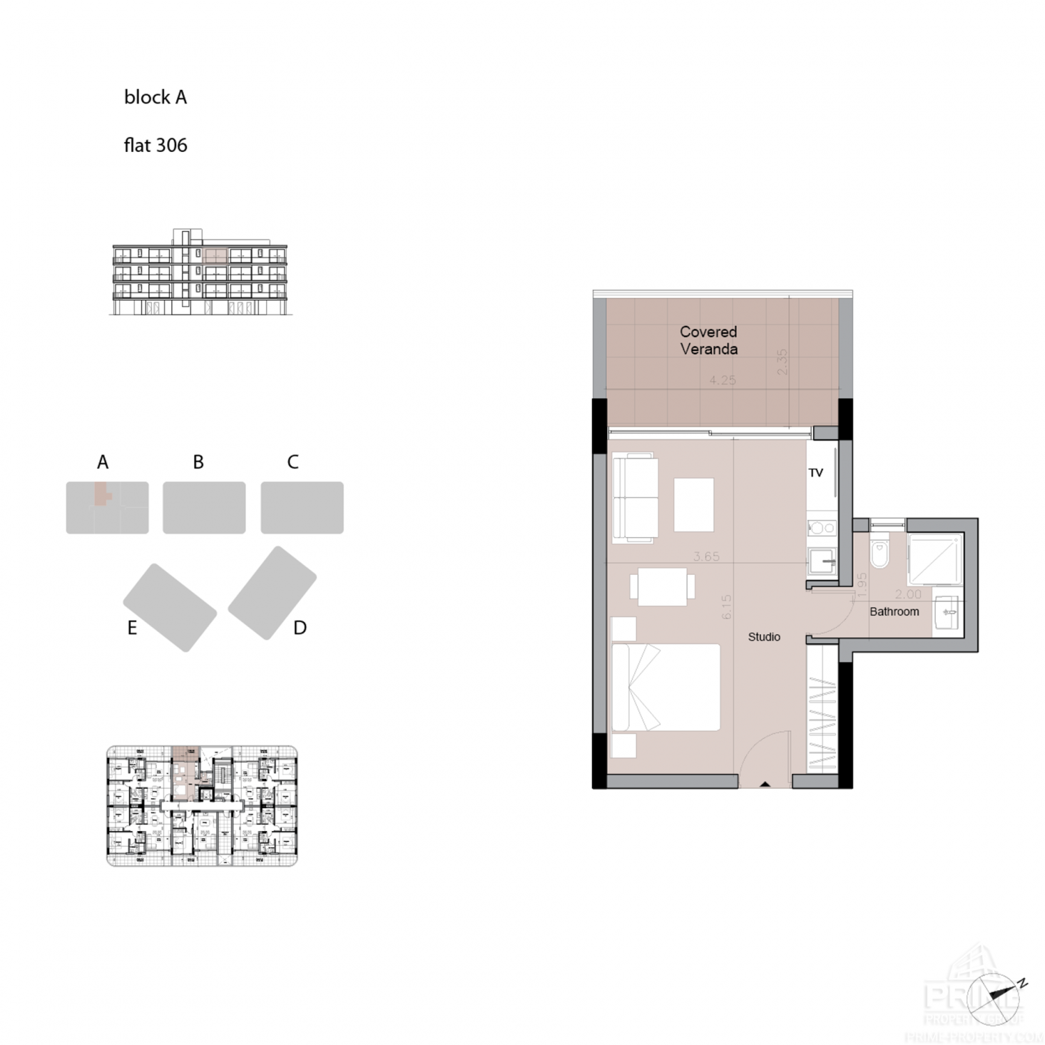 1 chambre Appartement à Asomatos, Limassol, Chypre No. 27371
