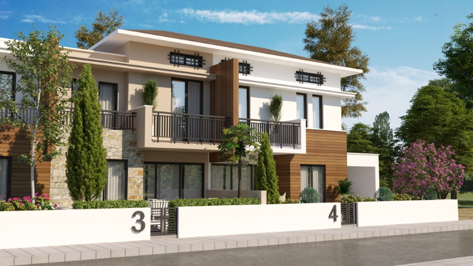 3 chambres Maison de Ville à Tersefanou, Larnaka, Chypre No. 26491