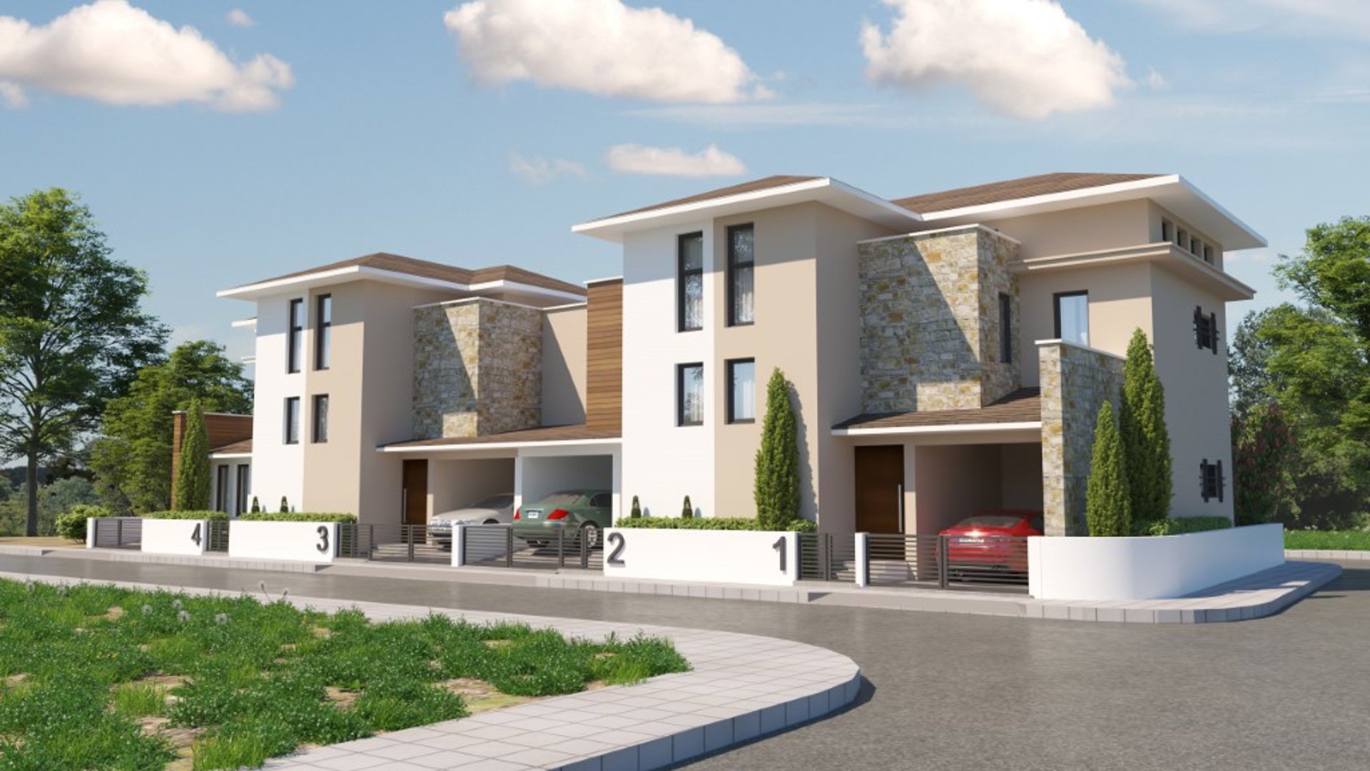 3 chambres Maison de Ville à Tersefanou, Larnaka, Chypre No. 26491