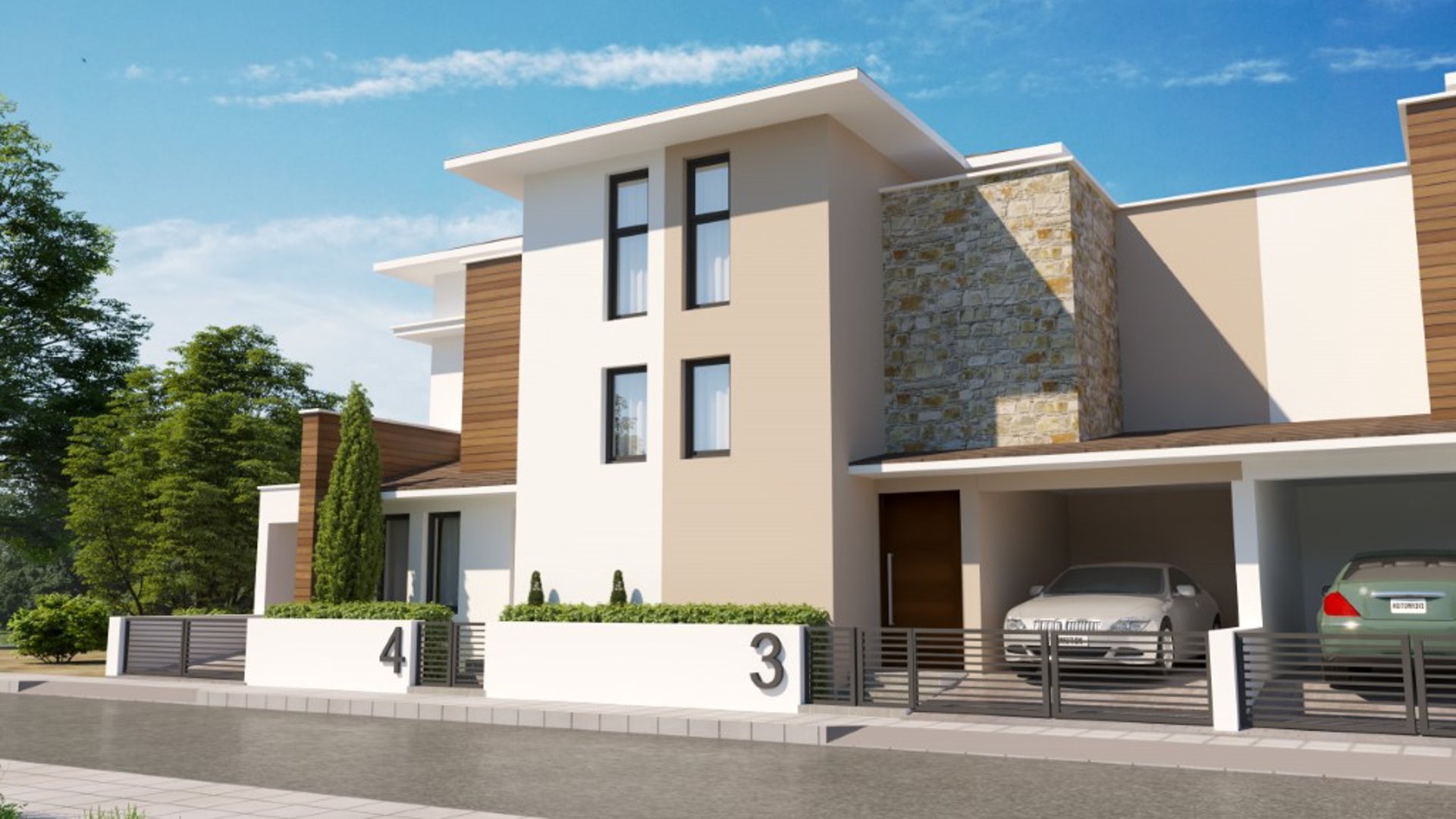 3 chambres Maison de Ville à Tersefanou, Larnaka, Chypre No. 26491