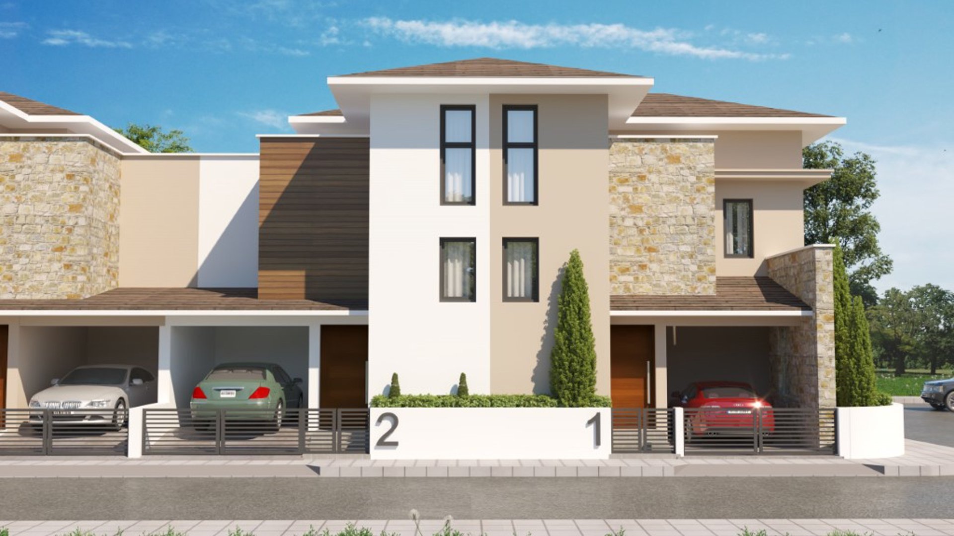 3 chambres Maison de Ville à Tersefanou, Larnaka, Chypre No. 26491