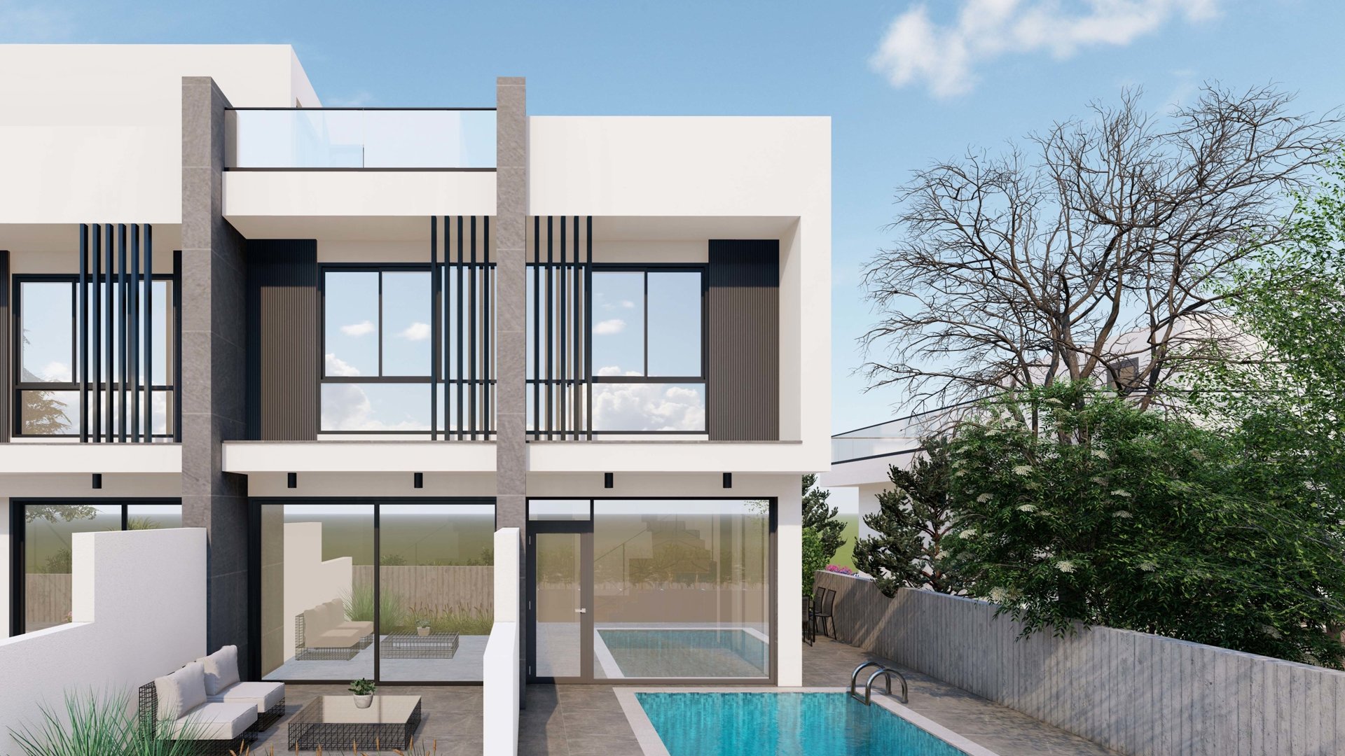 3 chambres Maison de Ville à Chloraka, Paphos, Chypre No. 25497