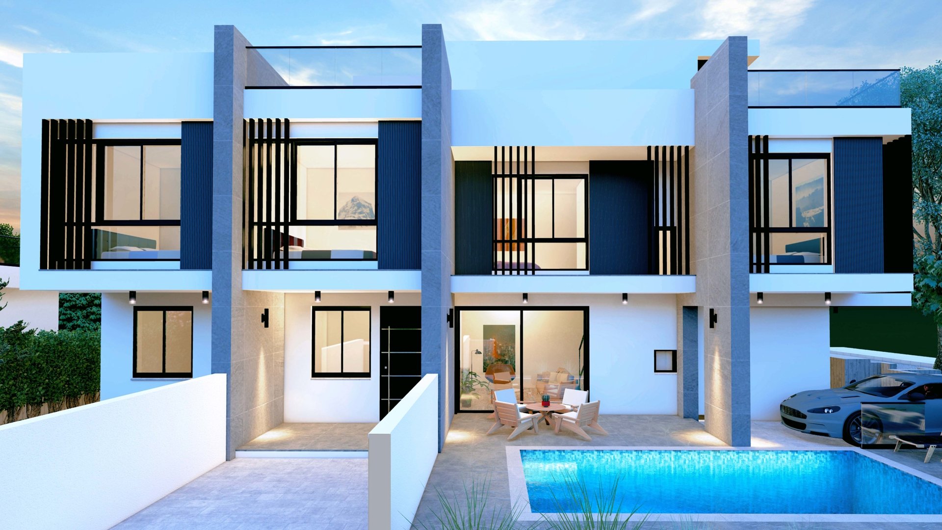 2 bedrooms Townhouse in Chloraka, Paphos, Cyprus No. 25495