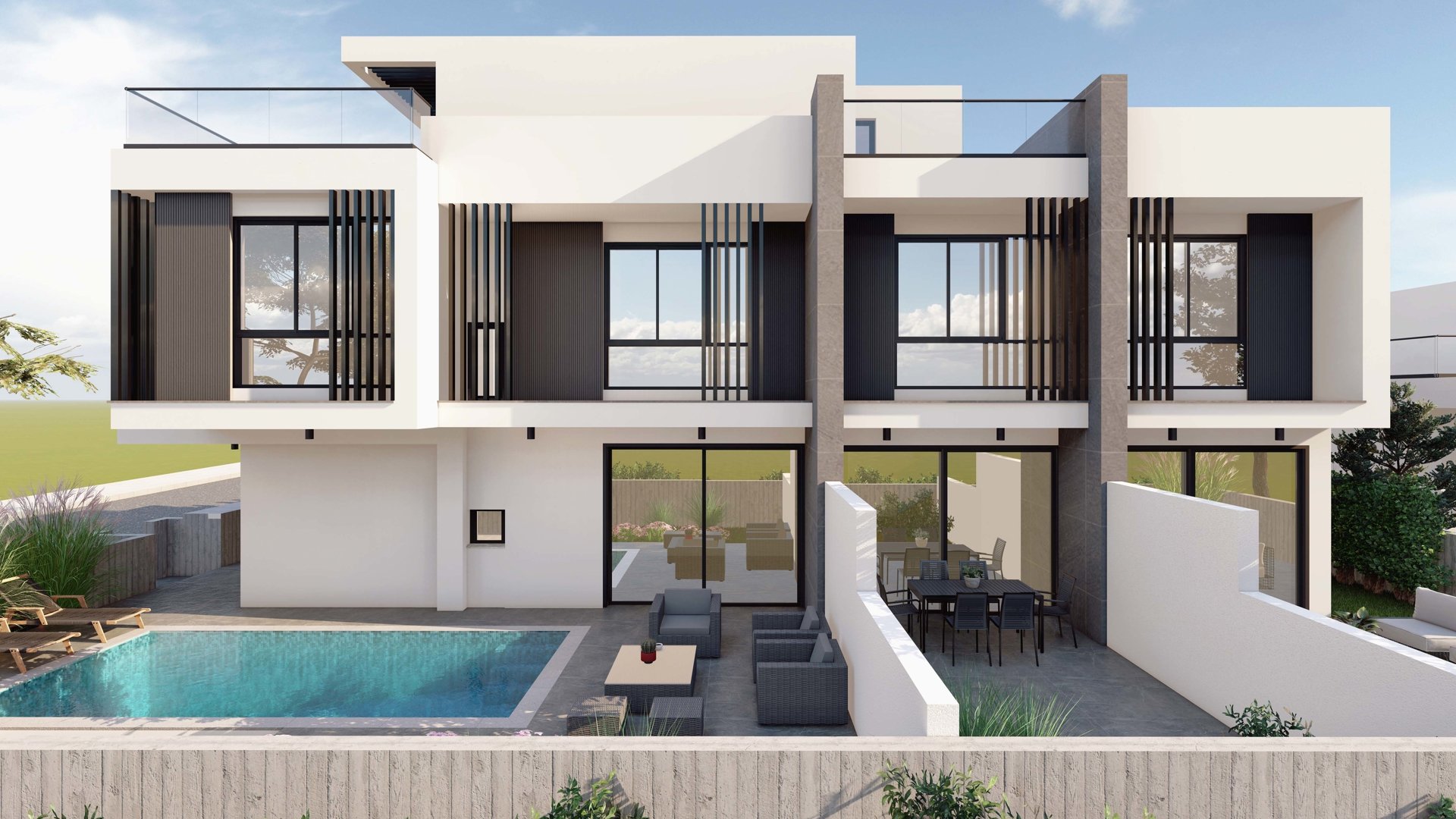 2 bedrooms Townhouse in Chloraka, Paphos, Cyprus No. 25495