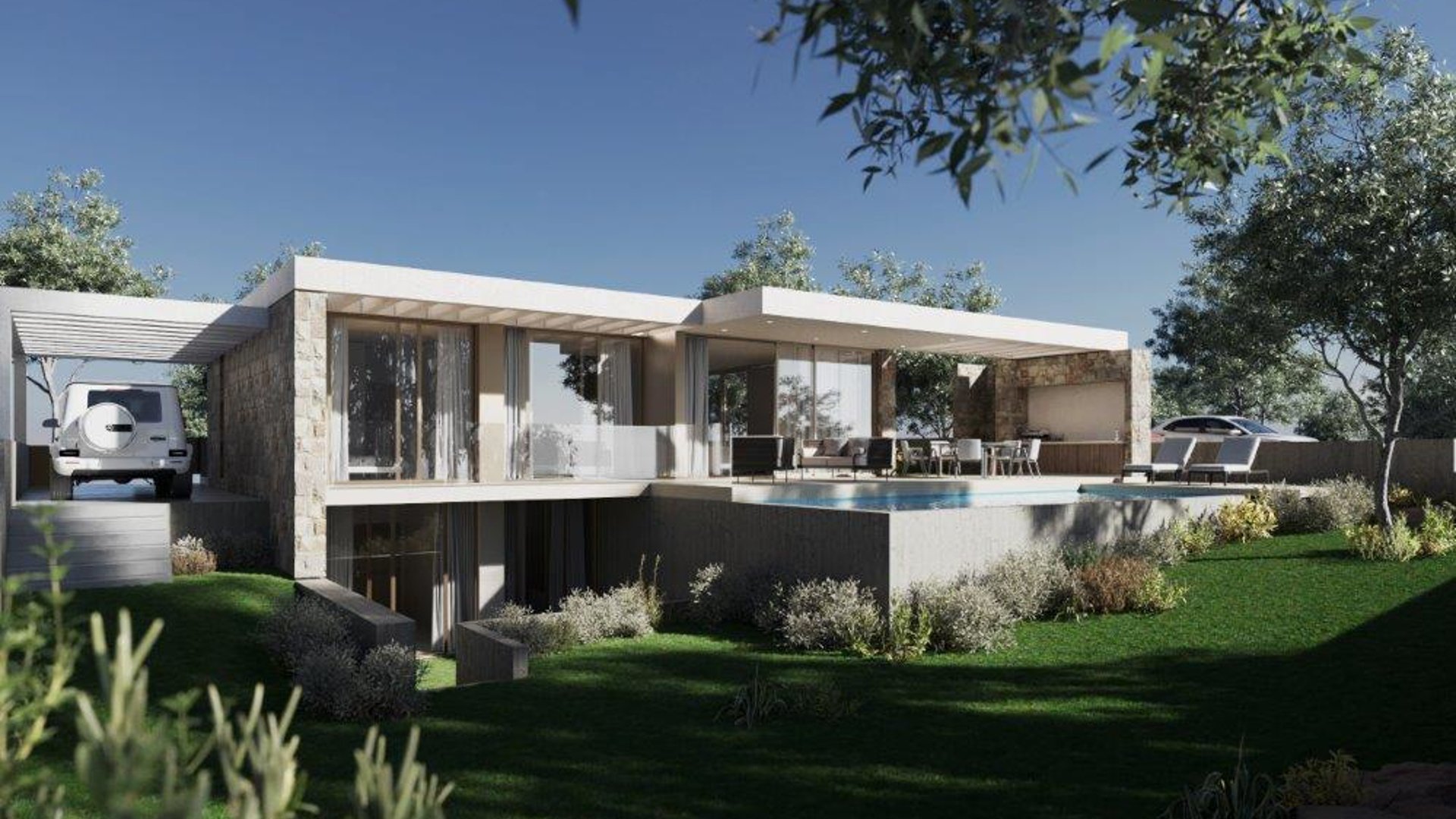 5 chambres Villa à Sea Caves, Pegeia, Paphos, Chypre No. 31099