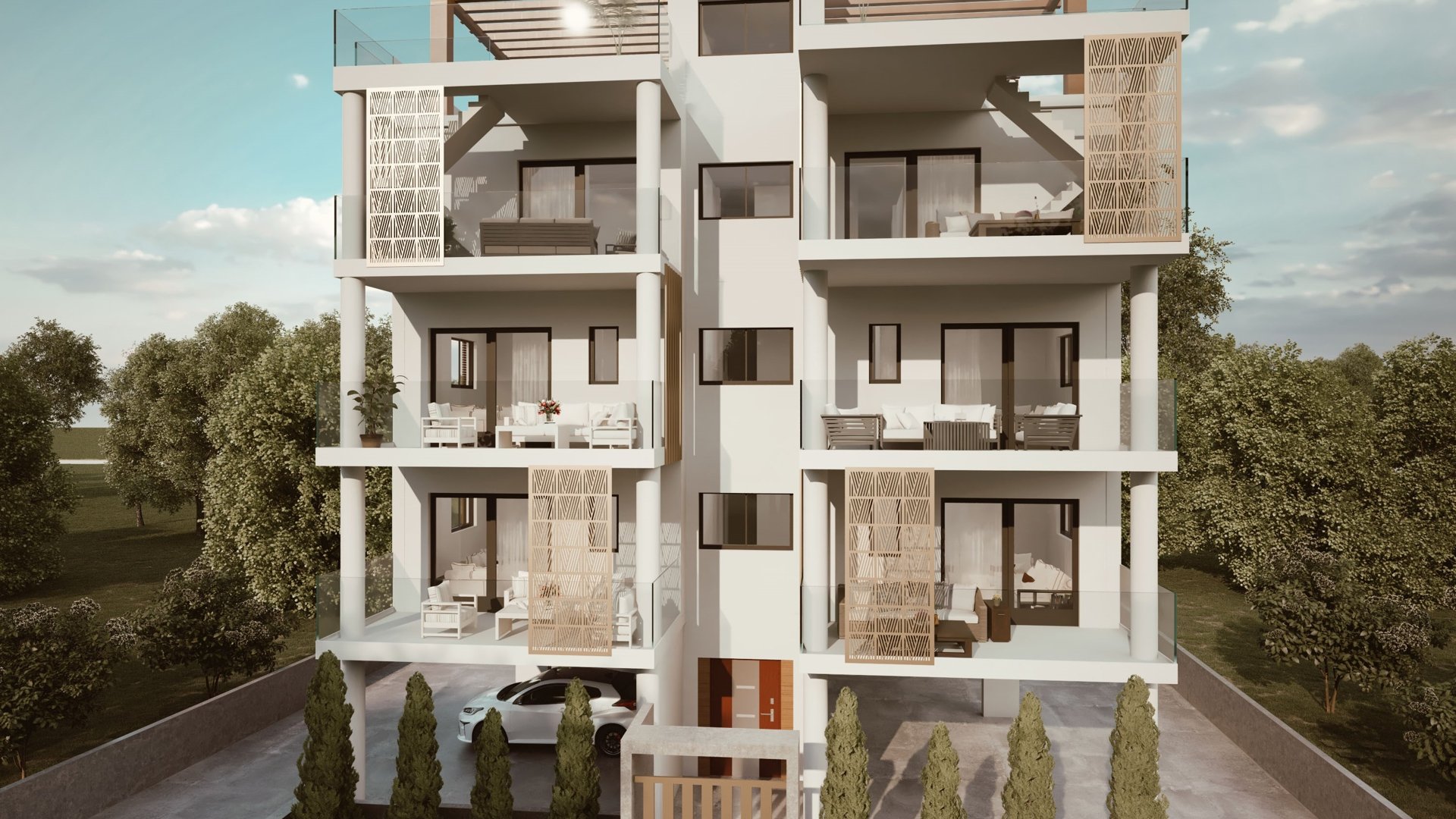 2 chambres Appartement à Zakaki, Limassol, Chypre No. 31788