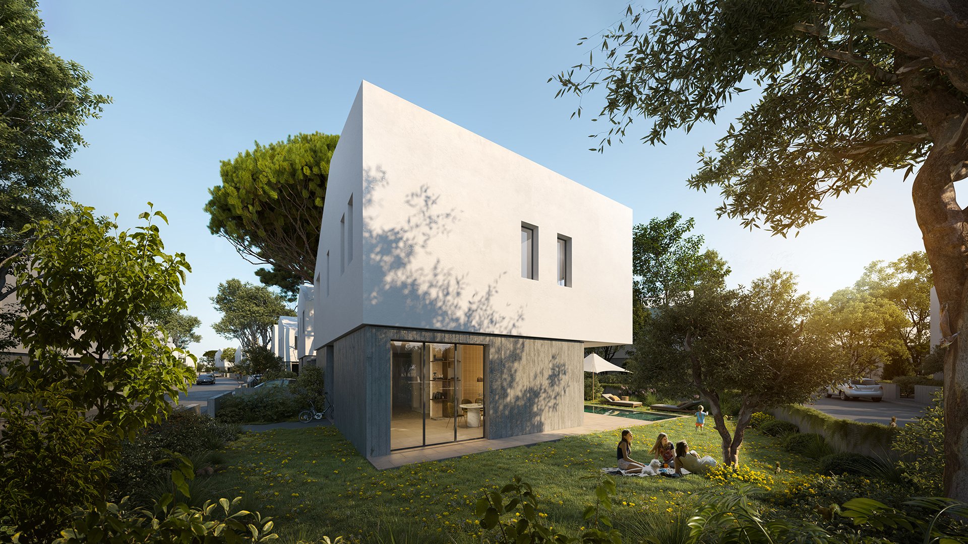 4 chambres Villa à Oroklini, Larnaka, Chypre No. 26715