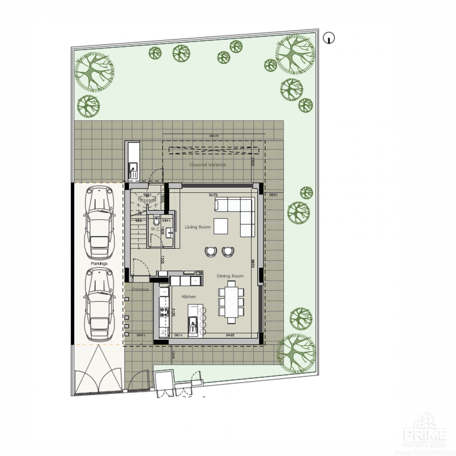 4 chambres Villa à Oroklini, Larnaka, Chypre No. 26710