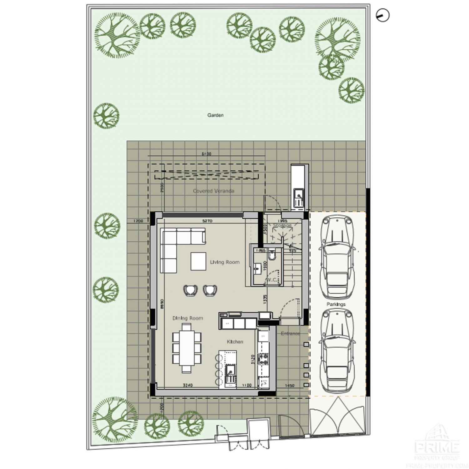 4 chambres Villa à Oroklini, Larnaka, Chypre No. 26712