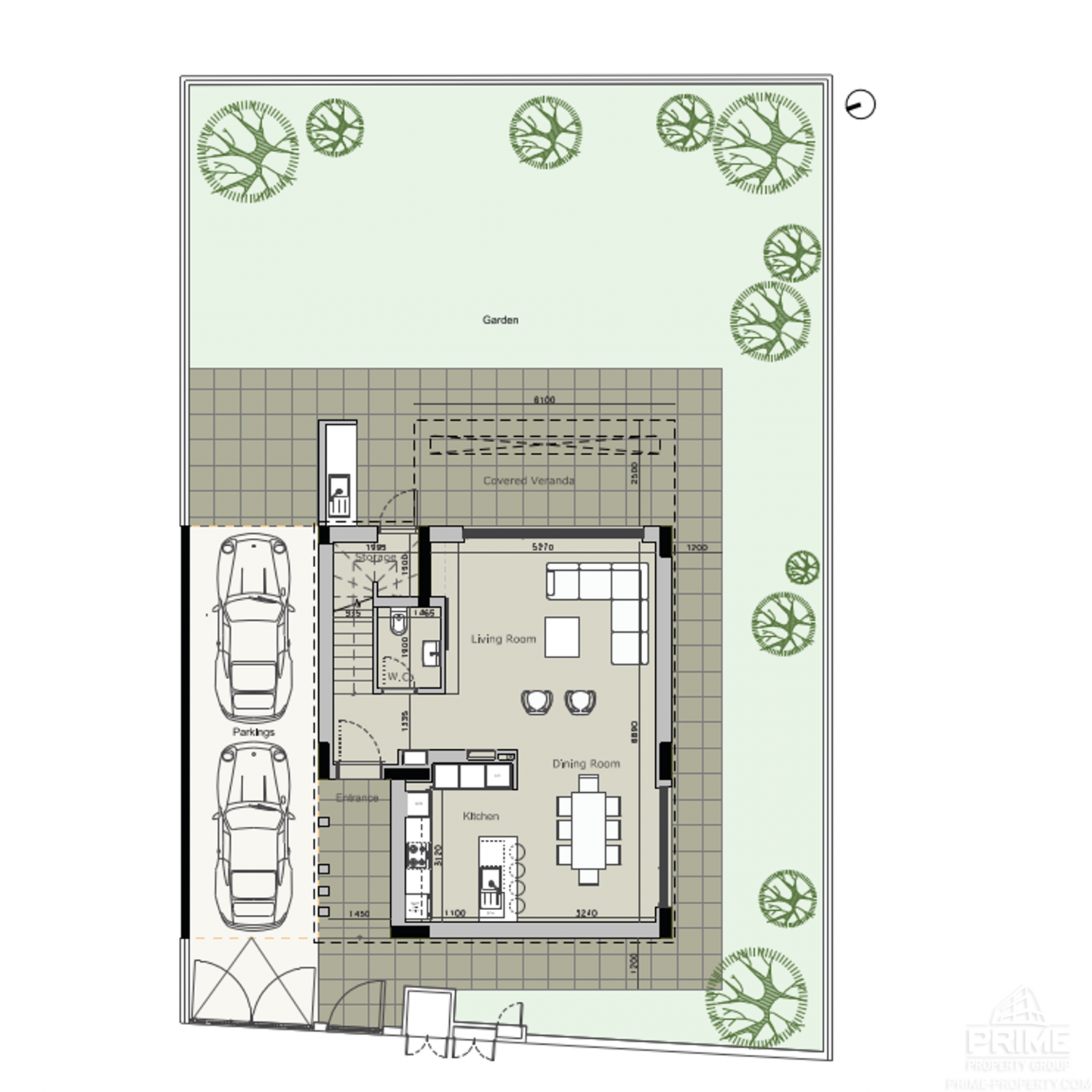 4 chambres Villa à Oroklini, Larnaka, Chypre No. 26711