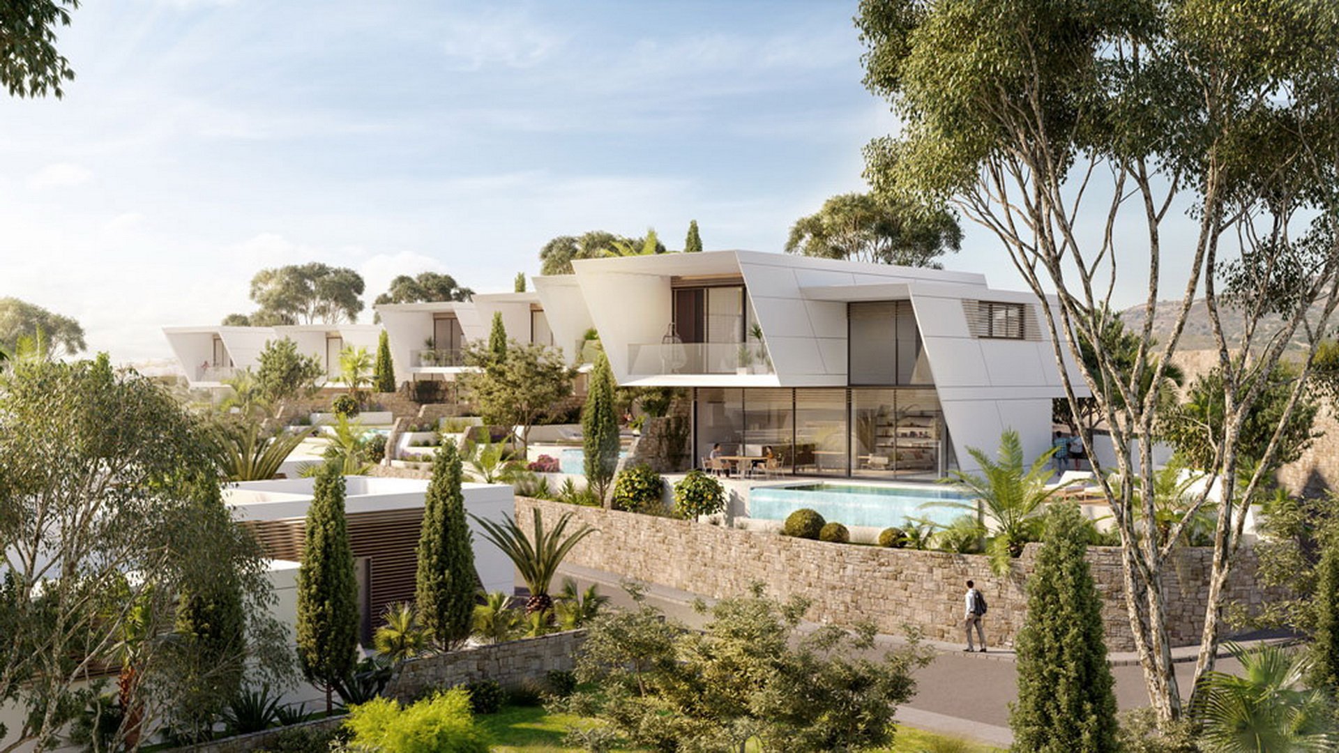 Hillside Villas à Mouttagiaka, Limassol, Chypre No. 9280