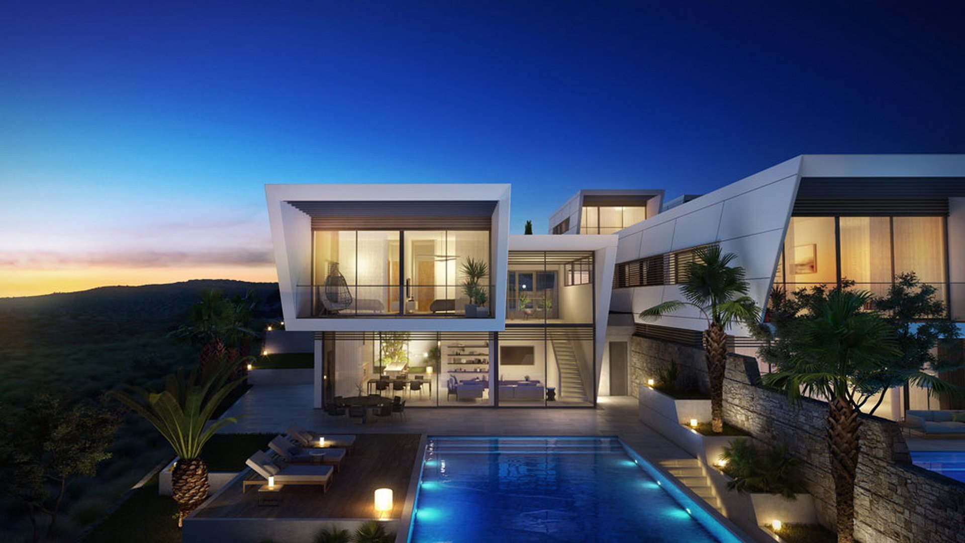 Hillside Villas à Mouttagiaka, Limassol, Chypre No. 9280