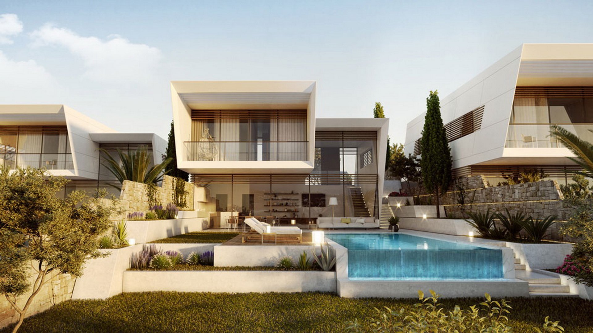 Hillside Villas à Mouttagiaka, Limassol, Chypre No. 9280