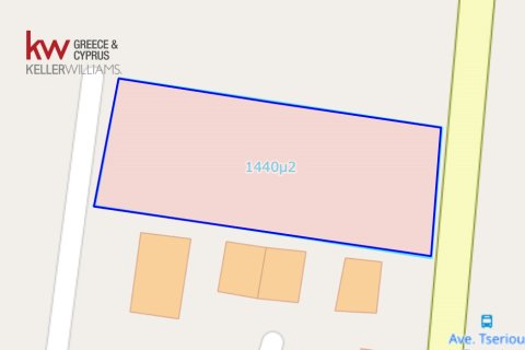 Земельный участок 1440м2 в Строволос, Никосия, № 39816 10