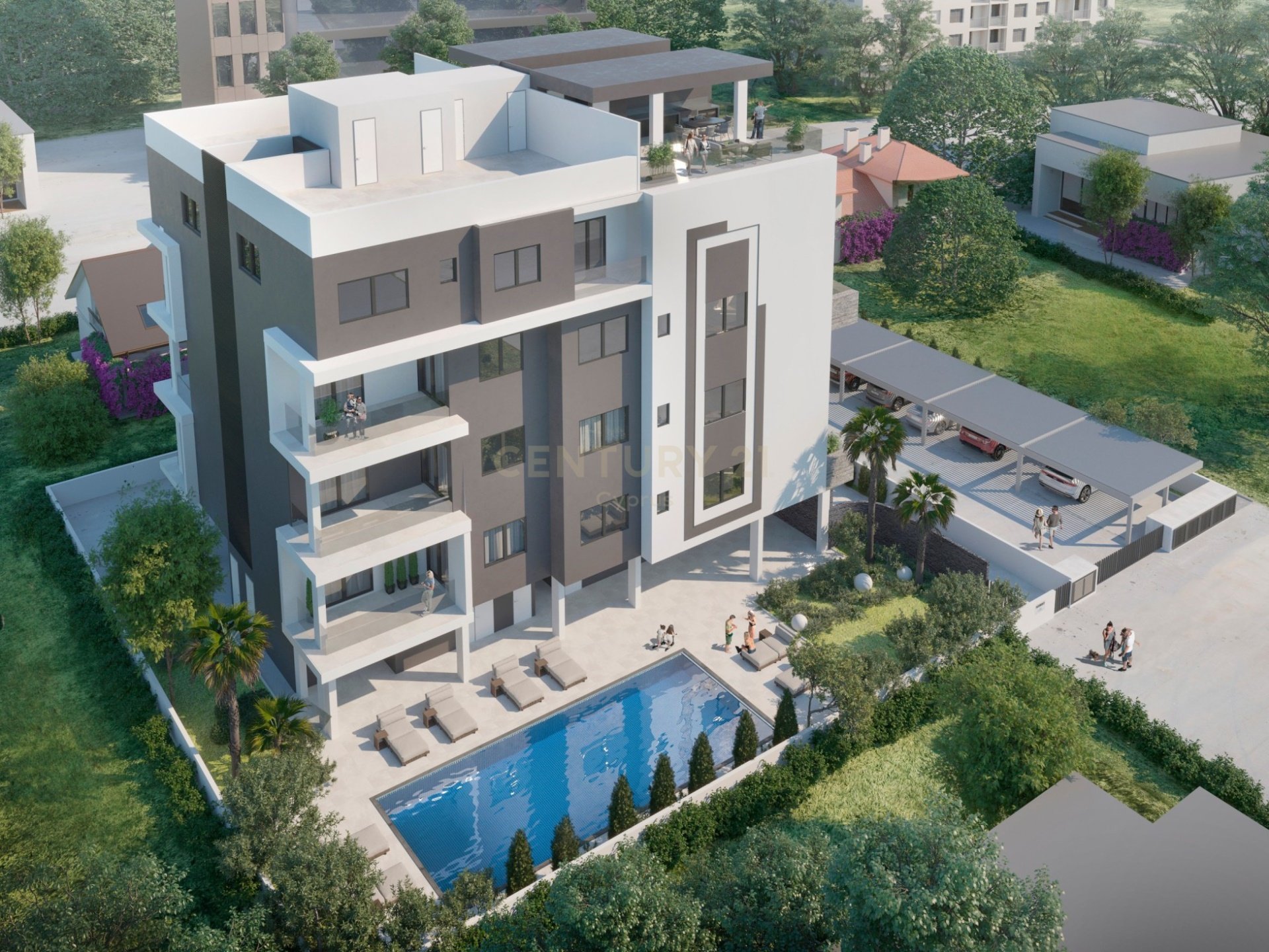 3 chambres Penthouse à Germasogeia, Limassol, Chypre No. 29562
