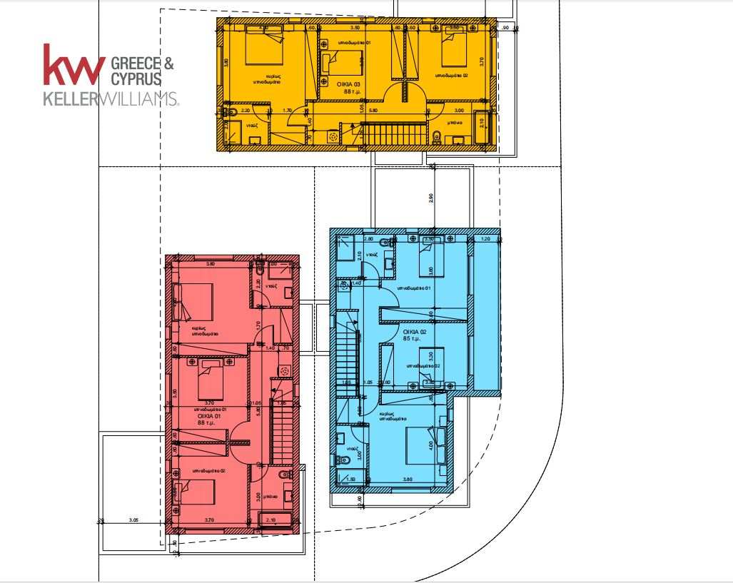 3 bedrooms Townhouse in Larnaka, Cyprus No. 40617