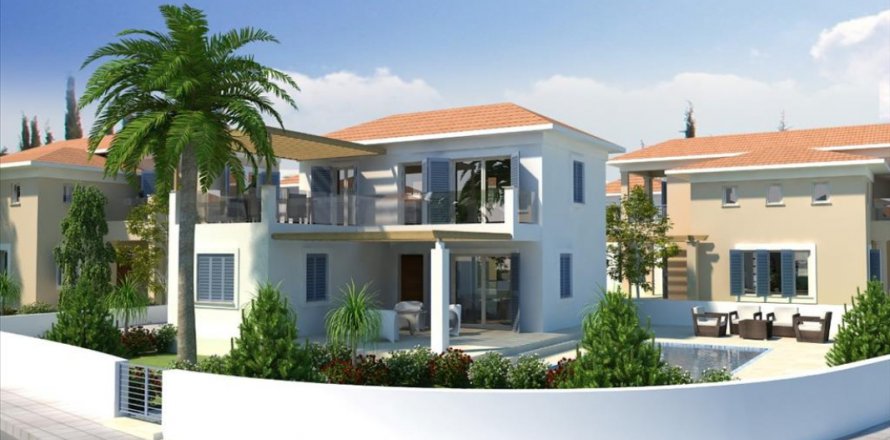 Вилла с 3 спальнями в Ларнака, № 38321