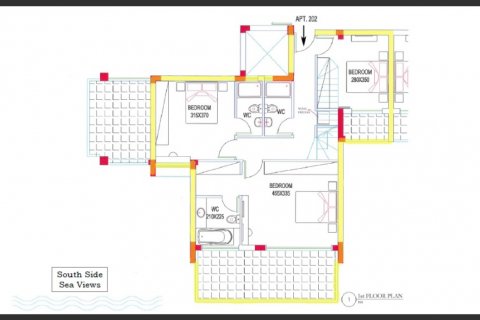4 dormitorios Apartamento en Limassol,  No. 38323 12