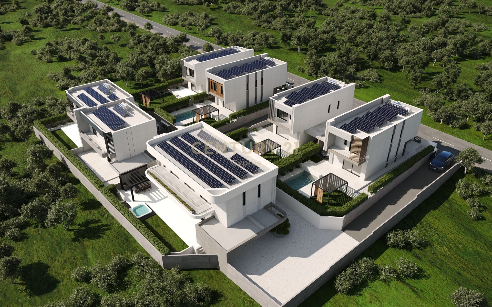 3 dormitorios Villa en Ypsonas, Limassol, Chipre No. 55186