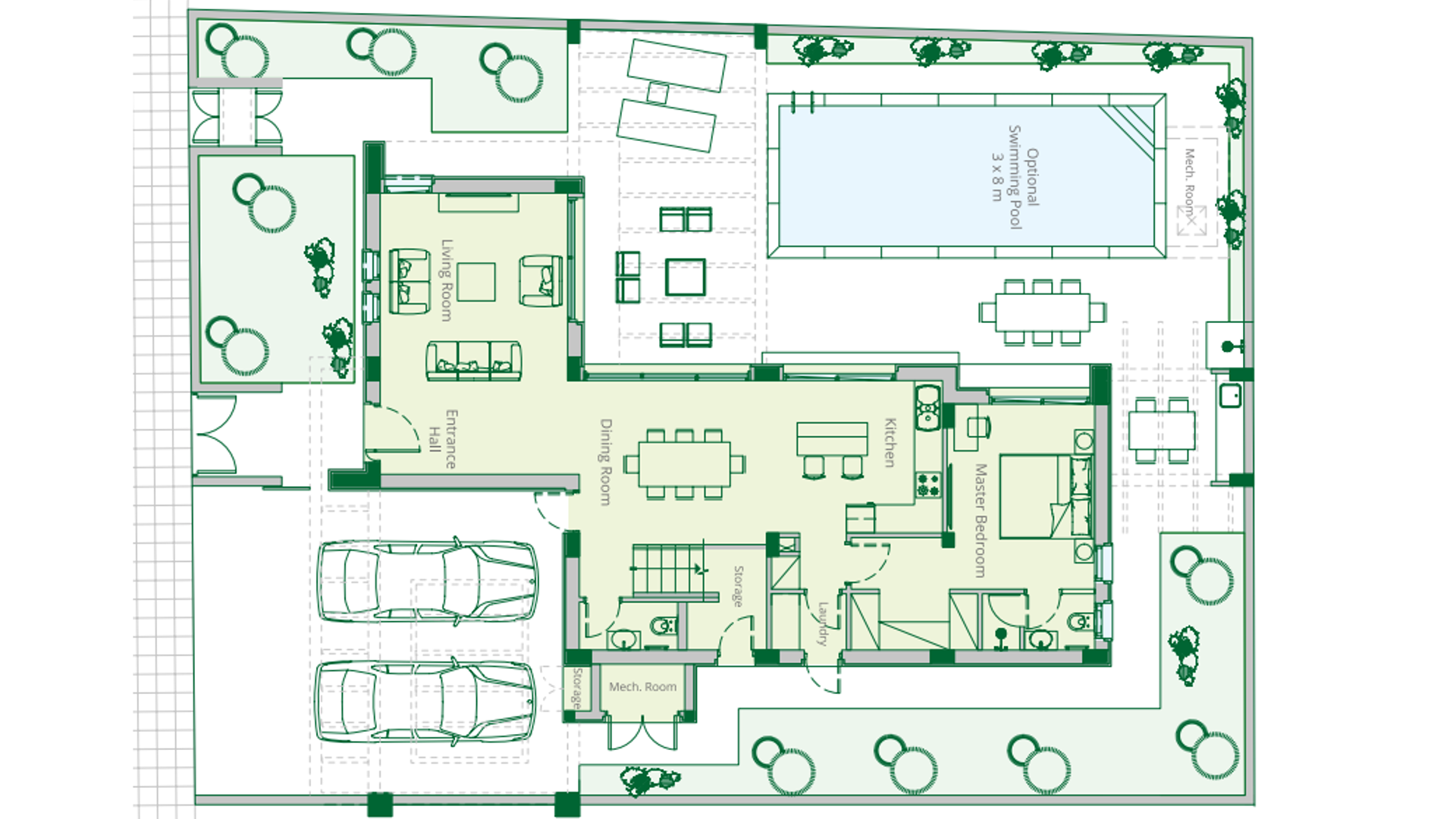 3 chambres Villa à Larnaca, Larnaka, Chypre No. 26701