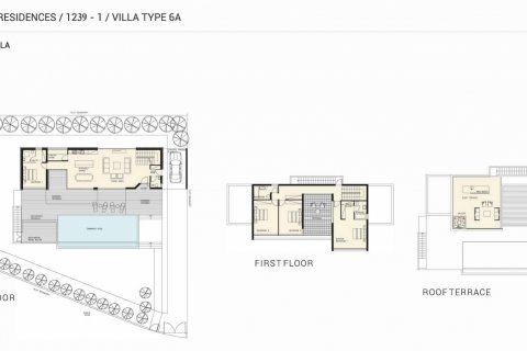 Villa floor plan «4BR-5», 4 bedrooms in Viewpoint Hills