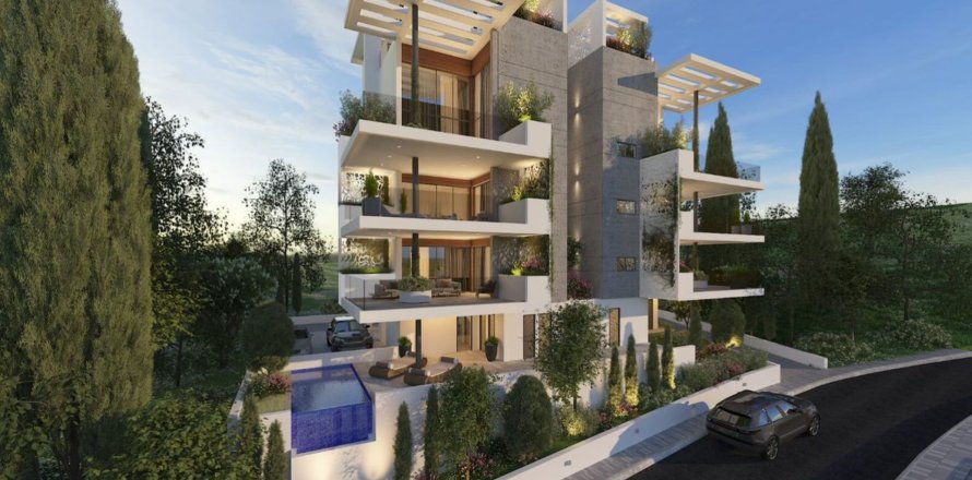 Квартира с 2 спальнями в Гермасойя, Лимасол,  № 44780